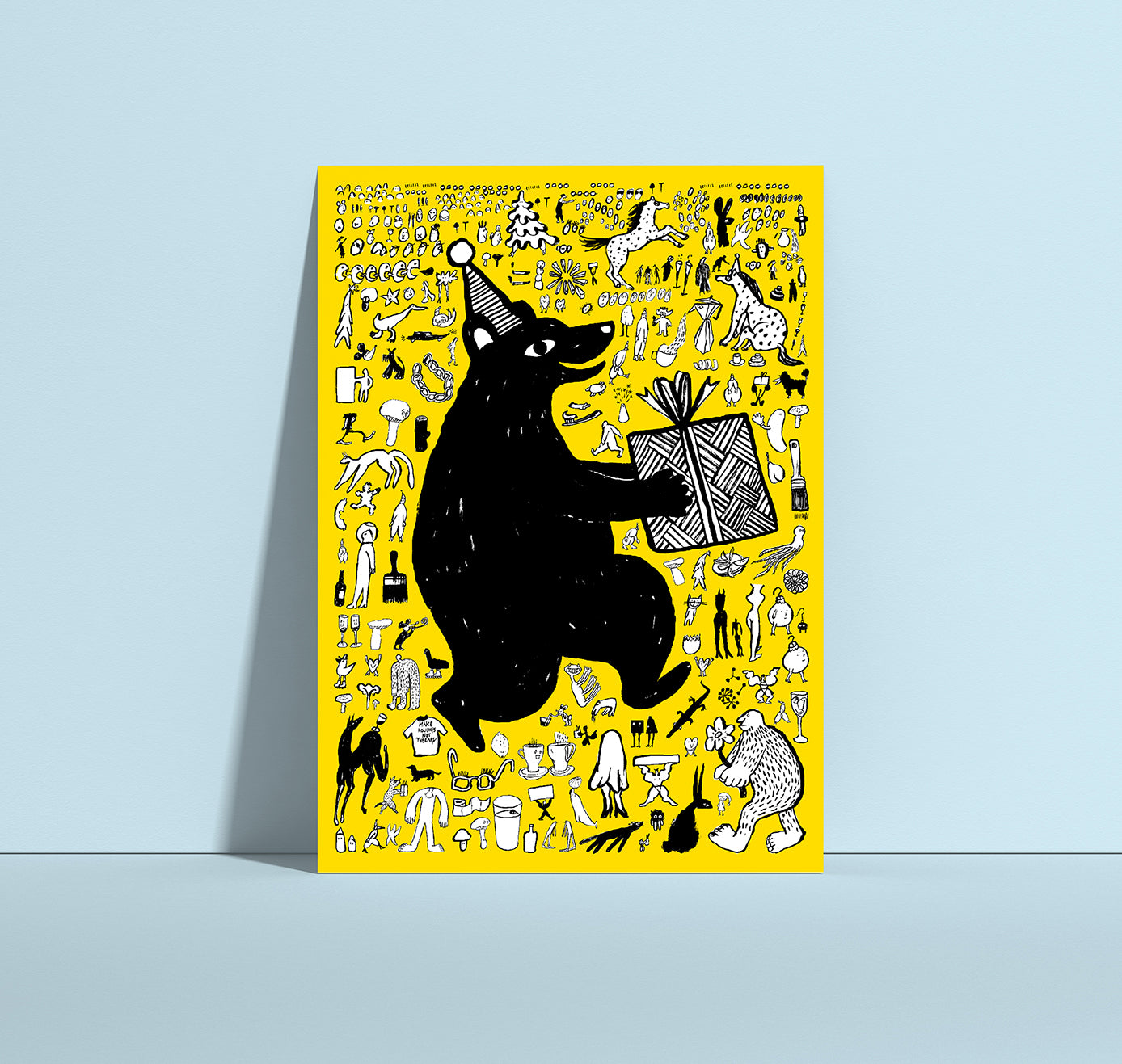 Anna-Lisa Schneeberger - Postkarte "Bär" (5 Stück)