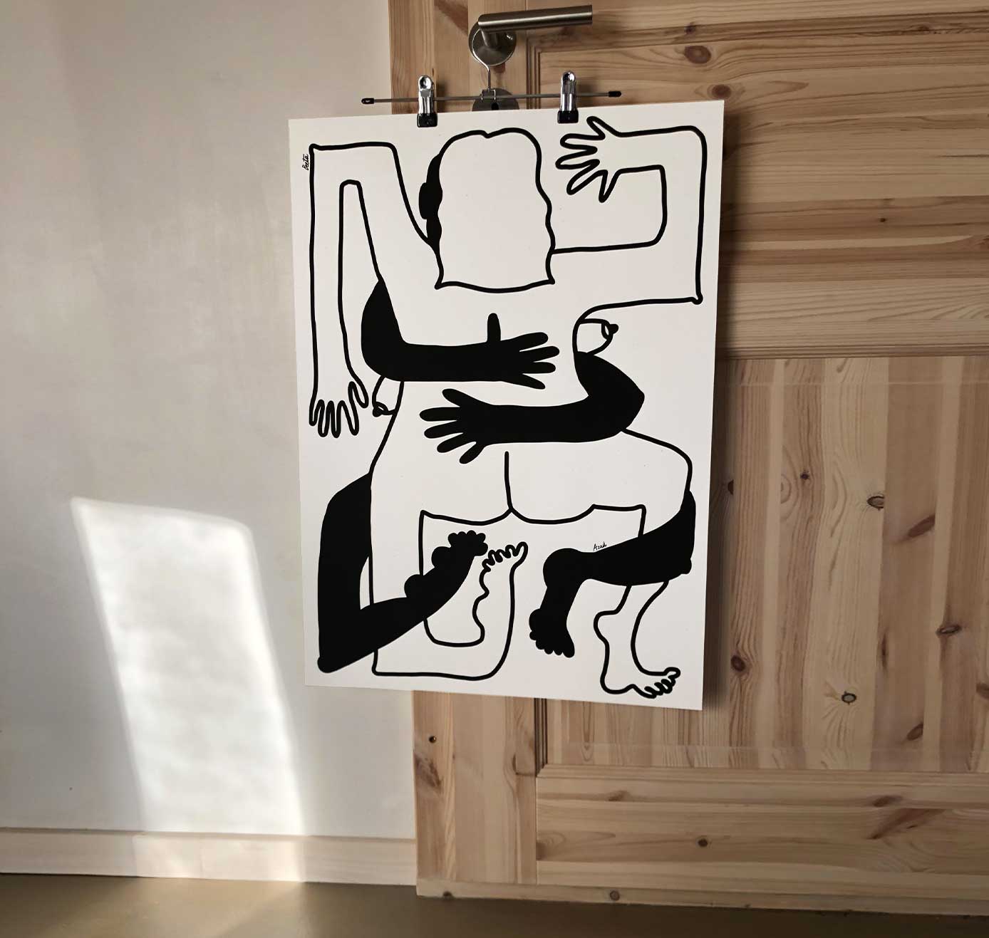 WOW! - Plakat "BEETA AND AZAD" (1 Stück)