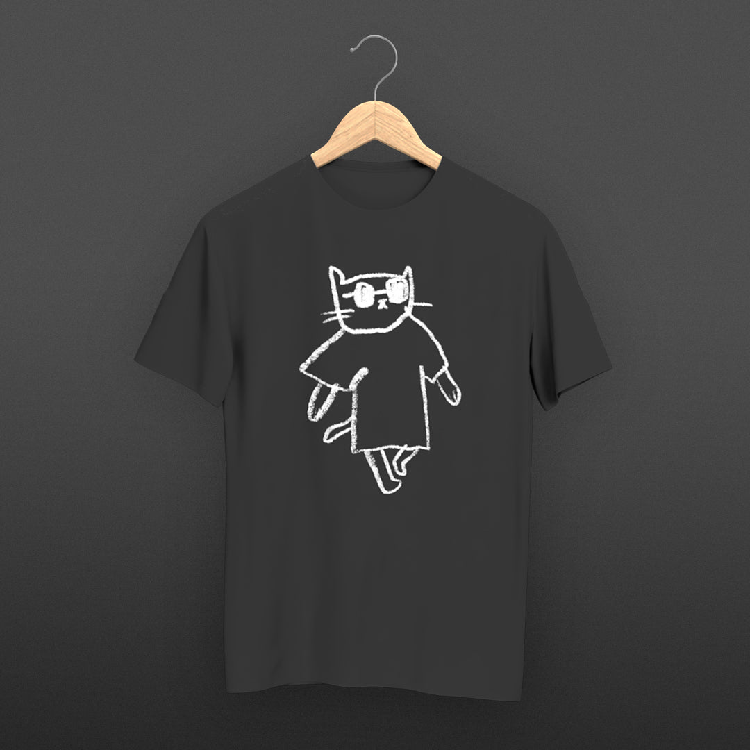 Olivier Samter - "Büsi-Shirt" (anthrazit) (Set)