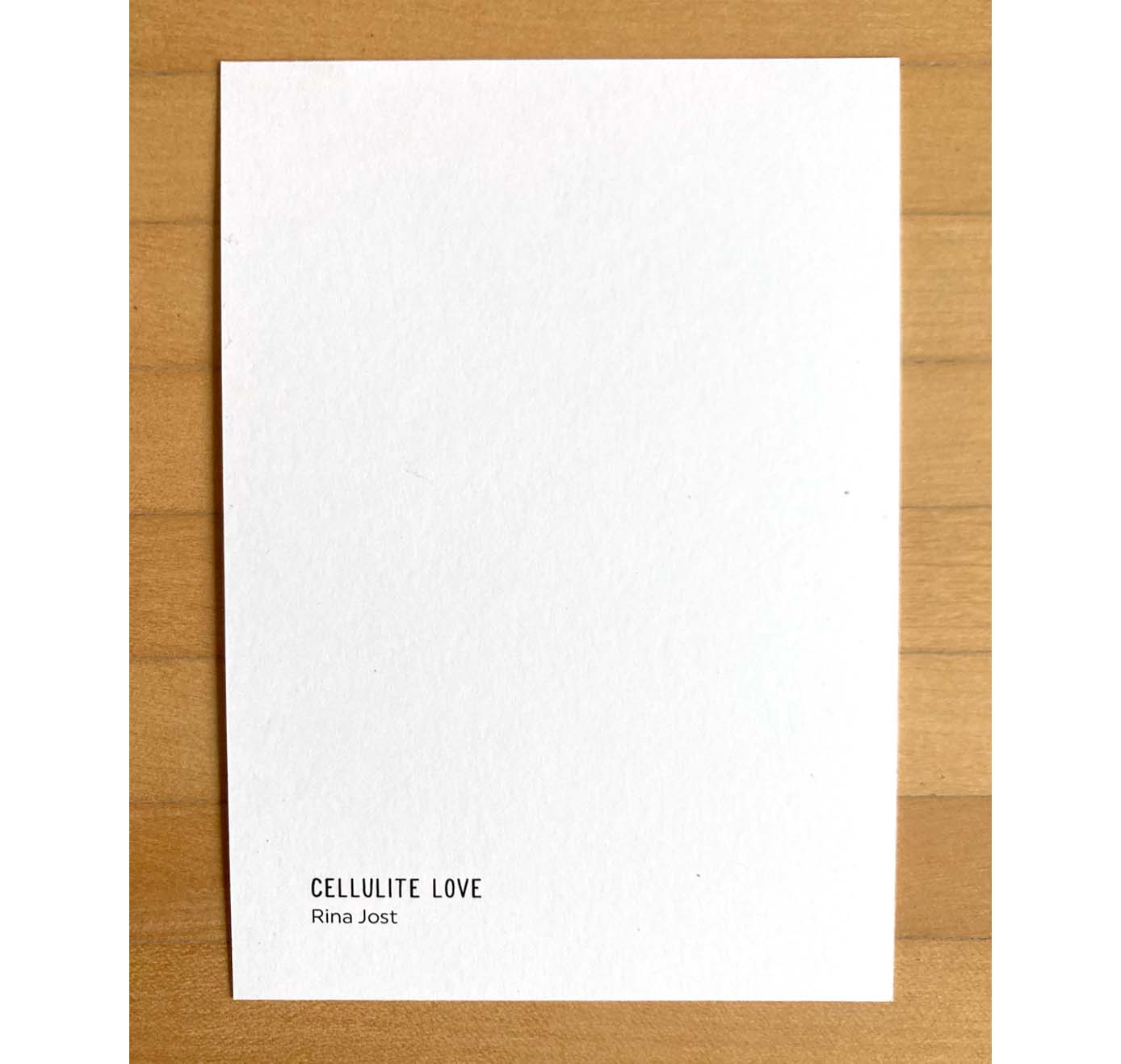 Rina Jost - Postkarte "Cellulite Love" (10 Stück)