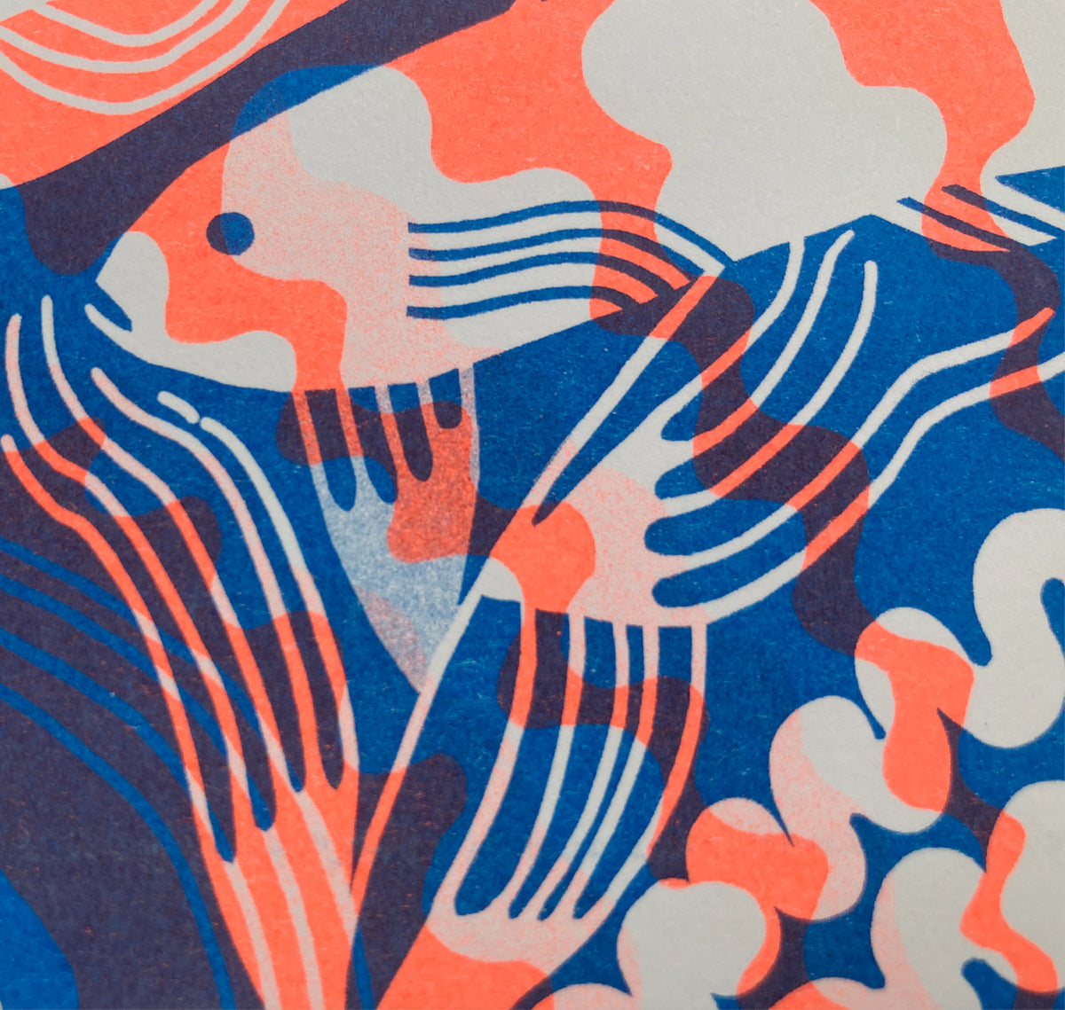 Claudia Wirth - Postkarte "Mimesis Fisch" (5 Stück)