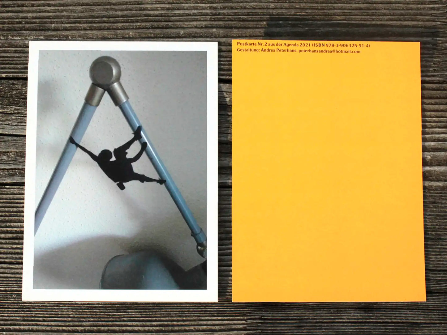 Edition Punktpunktpunkt - Postkarte "Nr. 2 aus der Agenda 2021" (5 Stück)