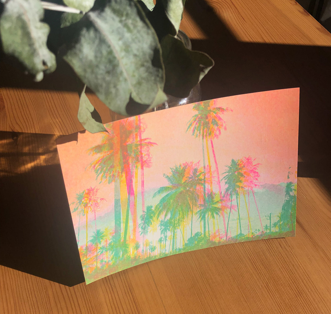 Aline Meier - Riso Postkarte A5 "KOH MAK" (5 Stück)
