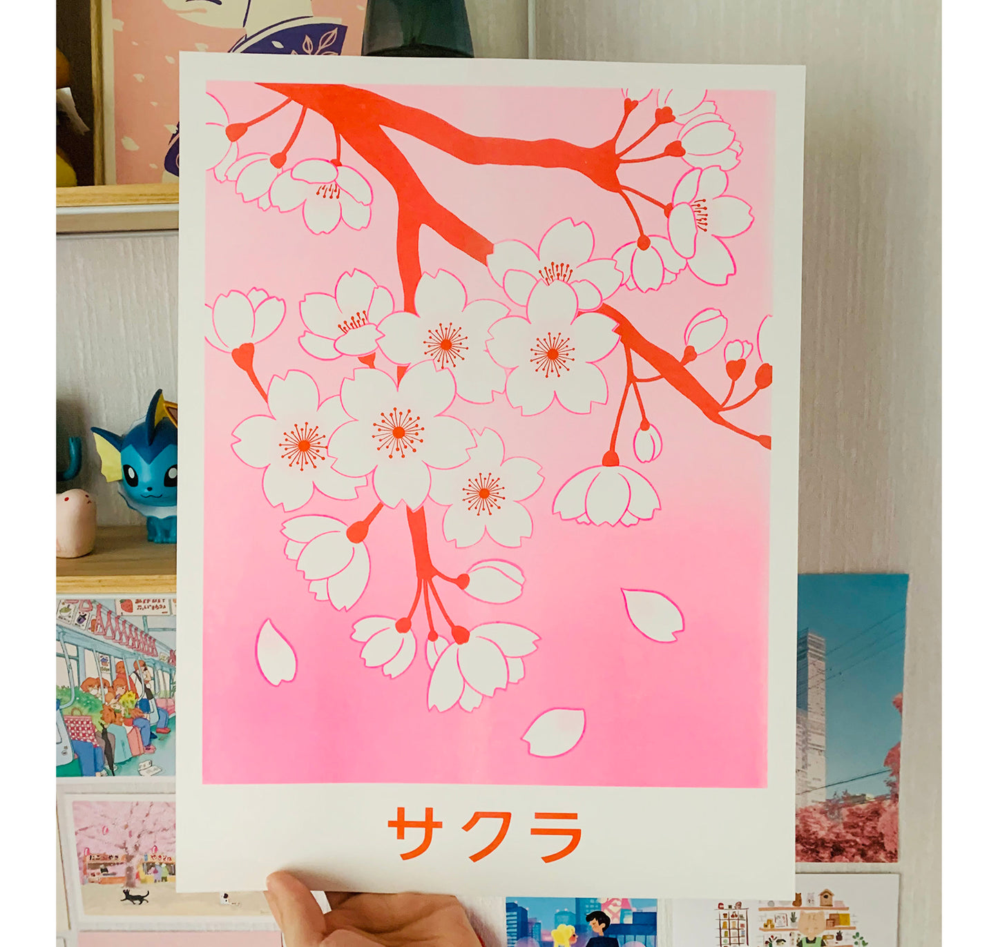 Laura LOW - Plakat "Sakura" (5 Stück)