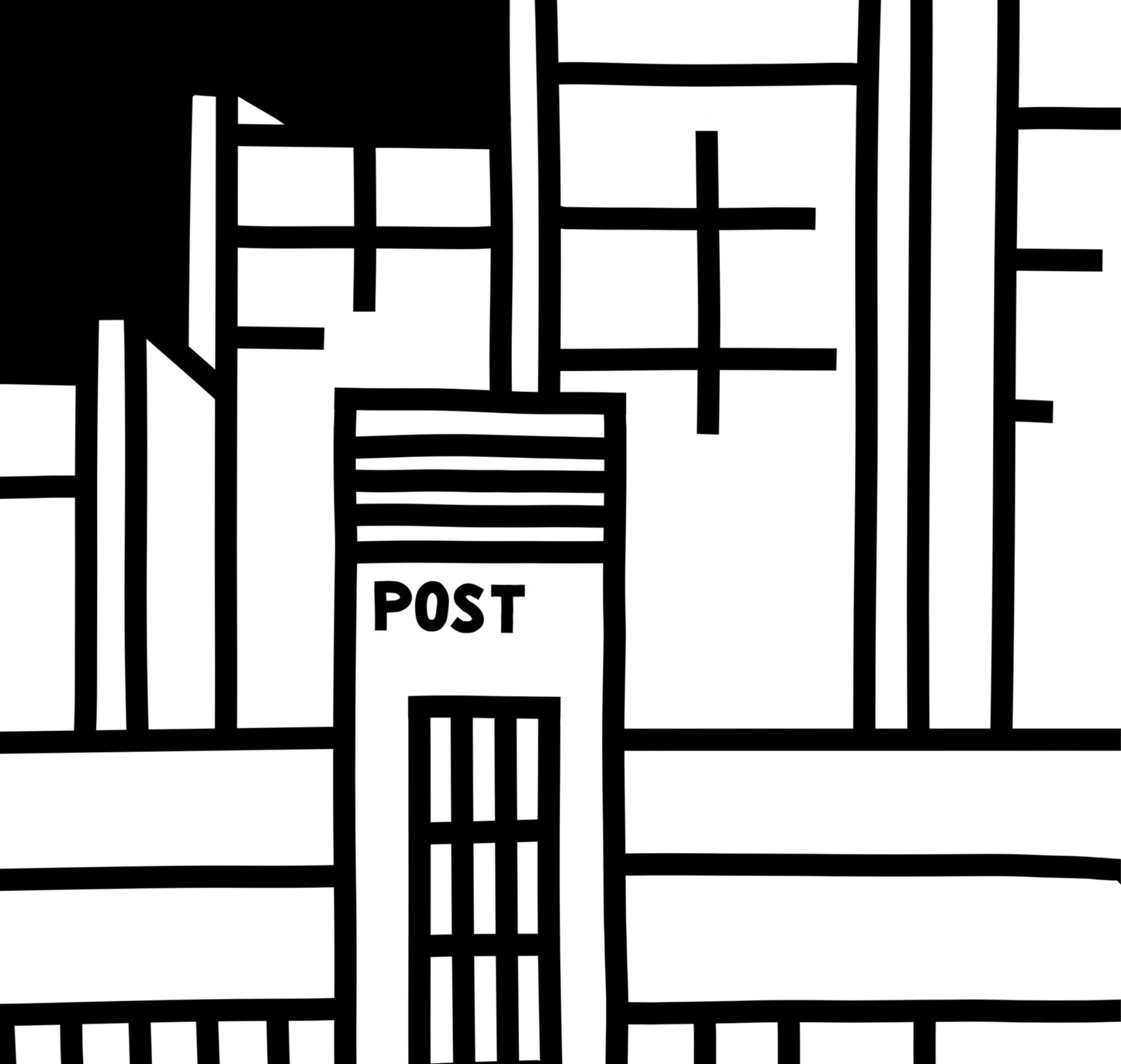 Jil Kugler - Plakat "Züri" (monochrom) (2 Stück)