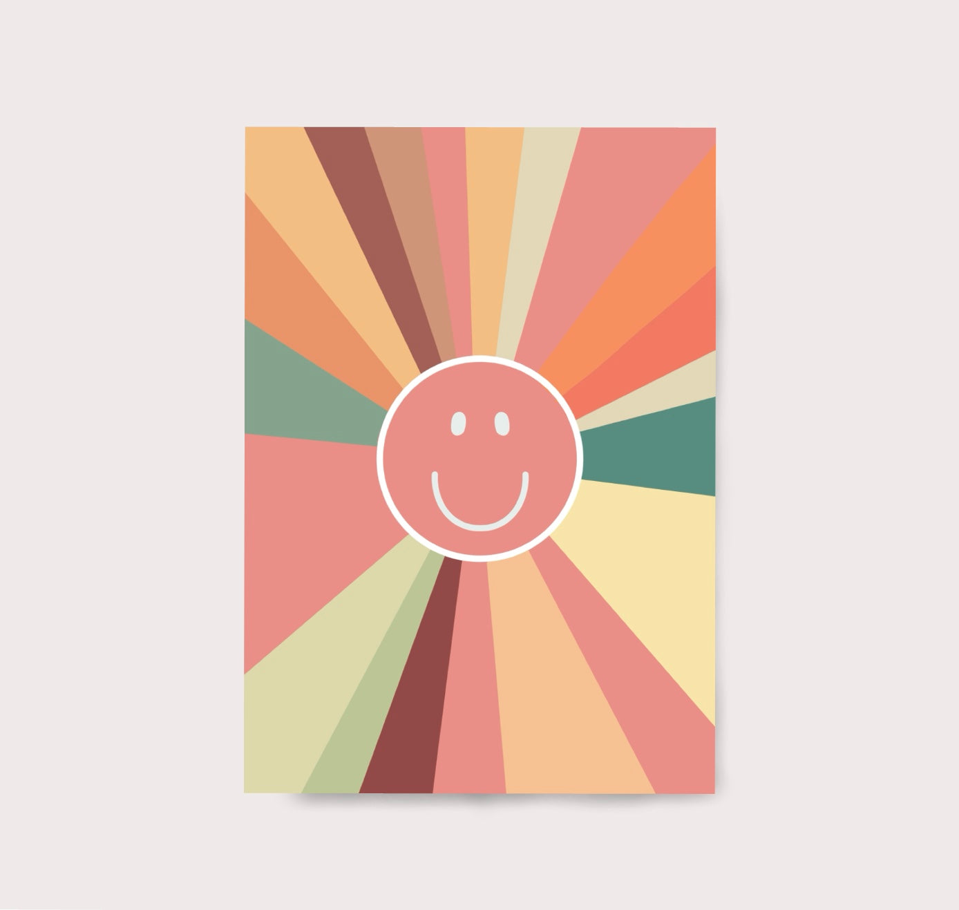 Karin Lena Schmid - Postkarte "Smile! Take it easy" (5 Stück)