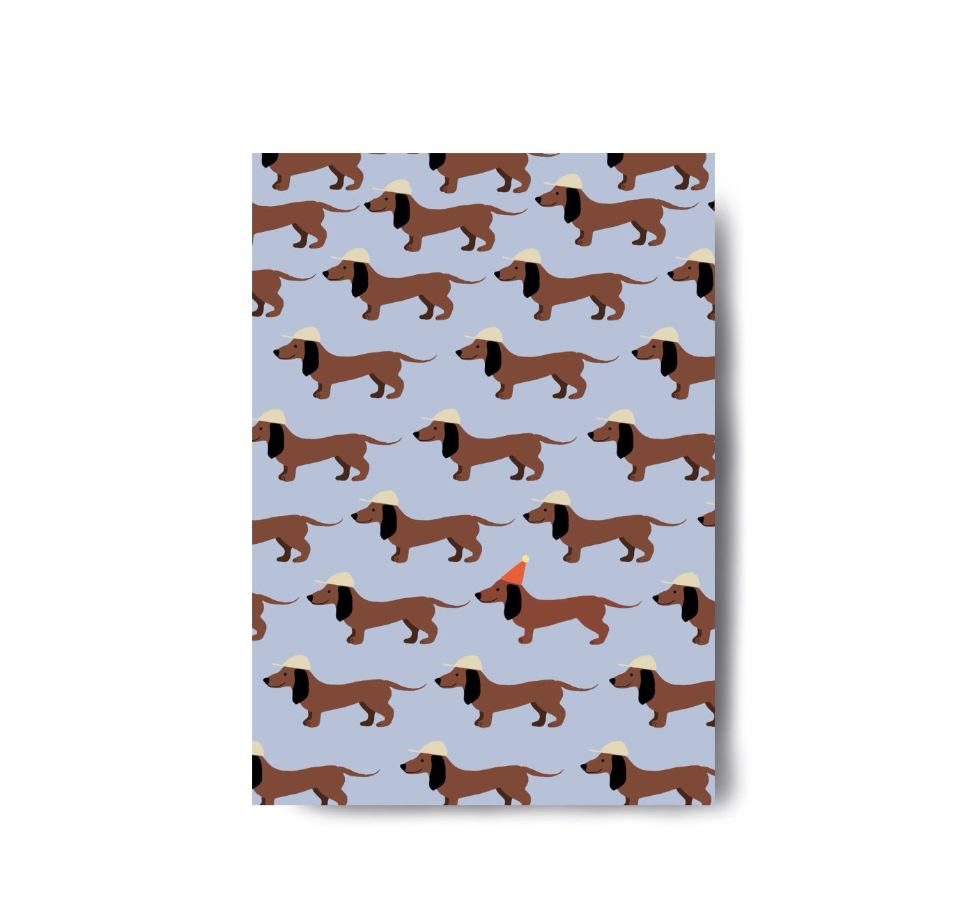 Karin Lena Schmid - Postkarte "Dackelgang" (5 Stück)