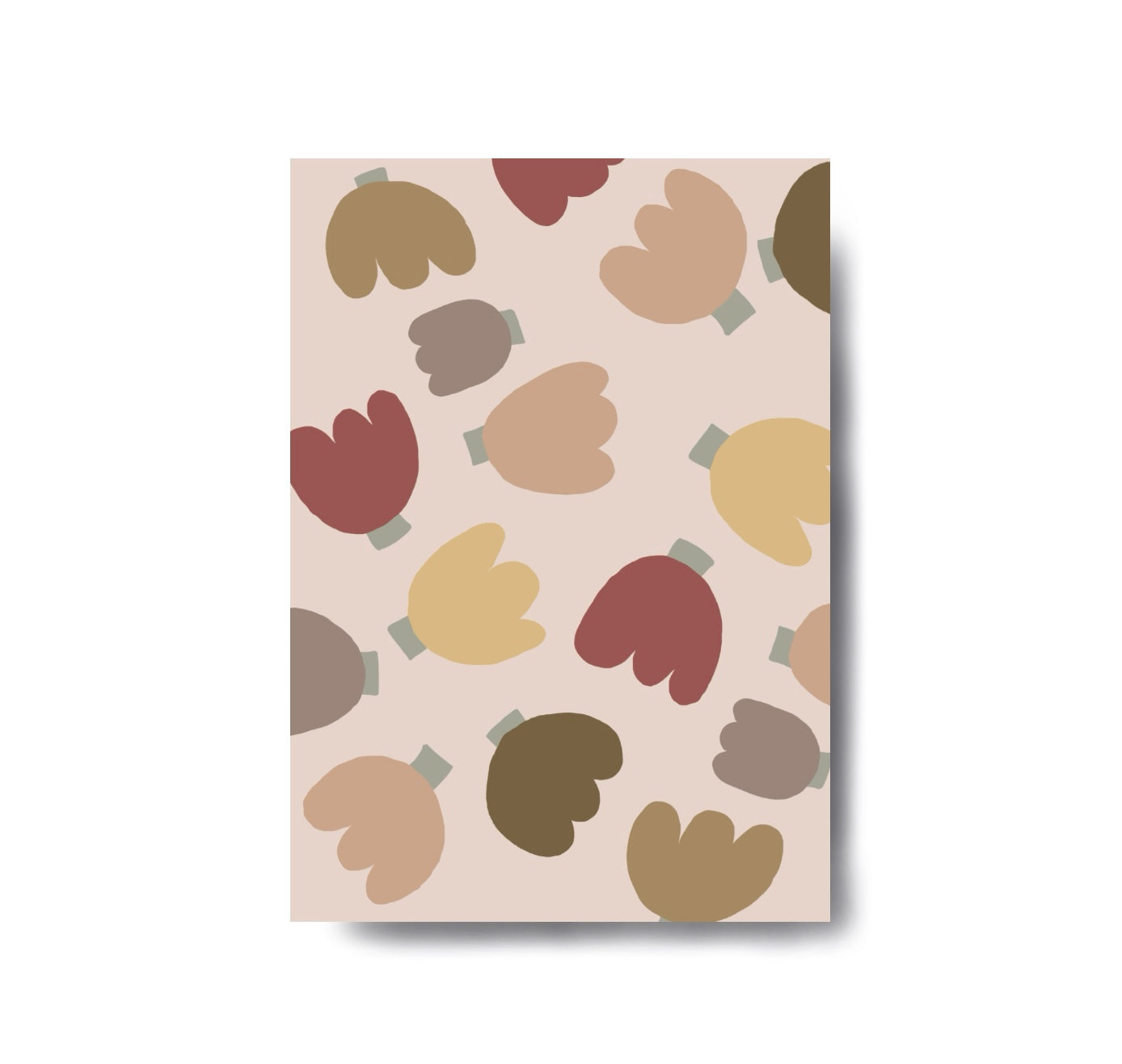 Karin Lena Schmid - Postkarte "Blumen" (5 Stück)