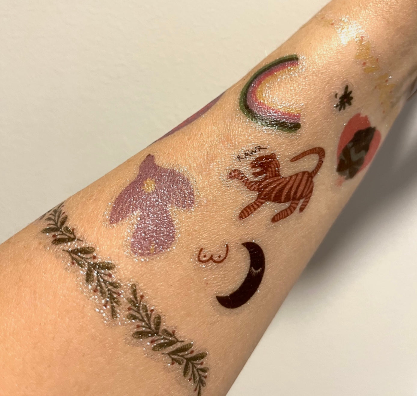 Karin Lena Schmid - Temporäre Tattoos "Empowerment" (5 Stück)