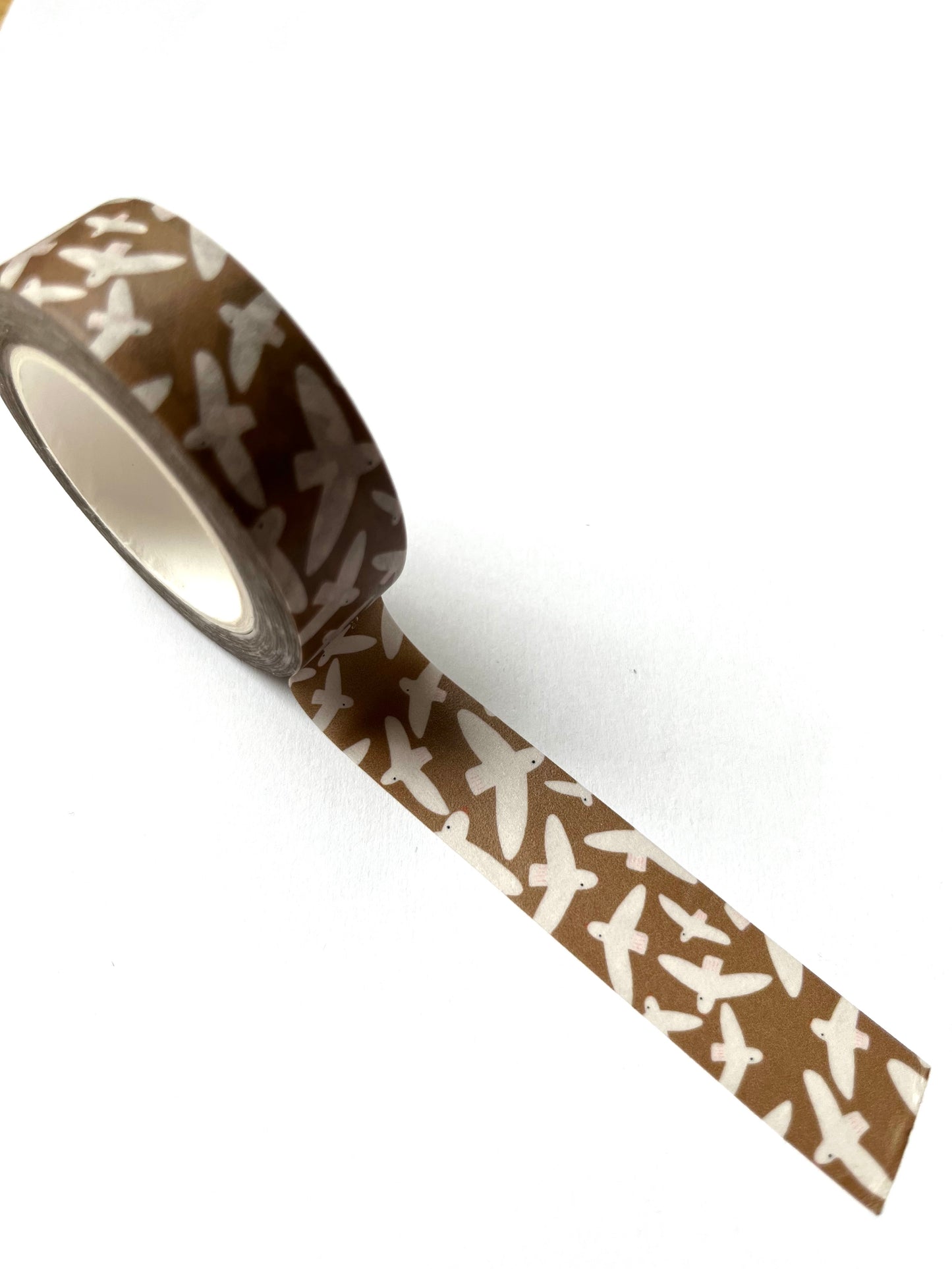 Karin Lena Schmid - Washitape „Weisse Vögel" (5 Stück)