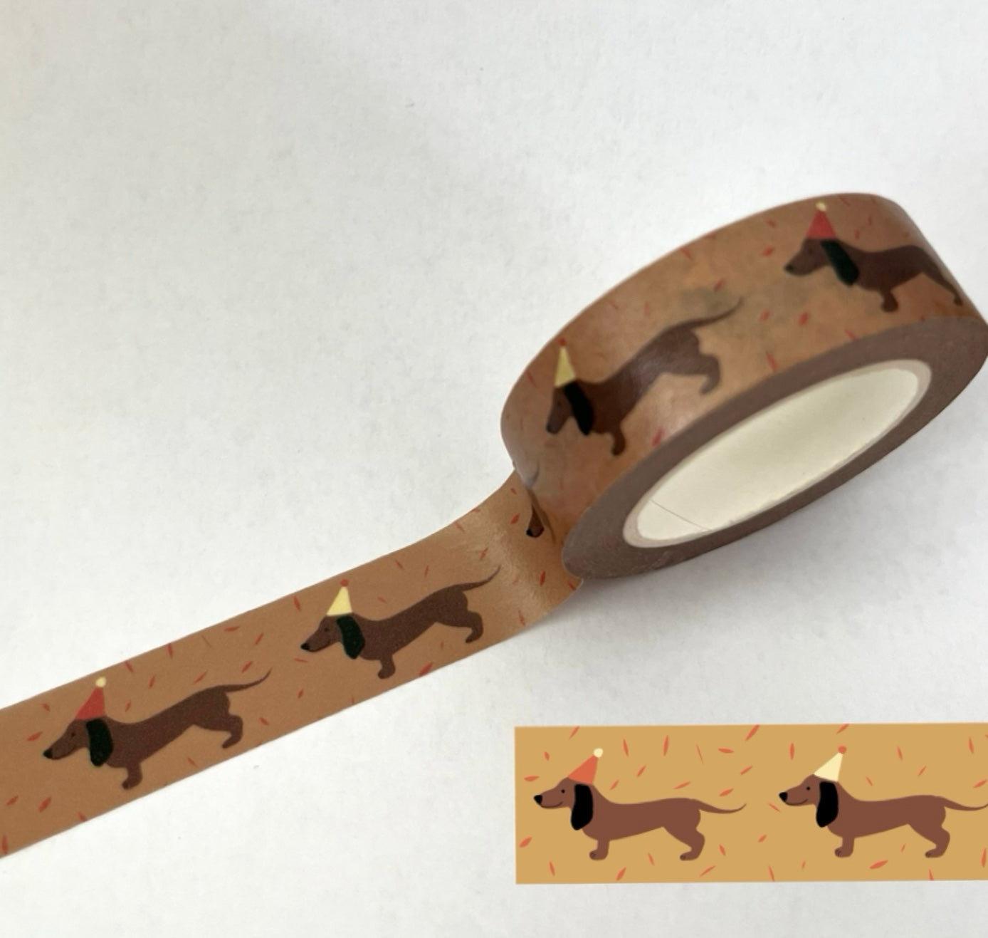 Karin Lena Schmid - Washitape „Dackel" (5 Stück)