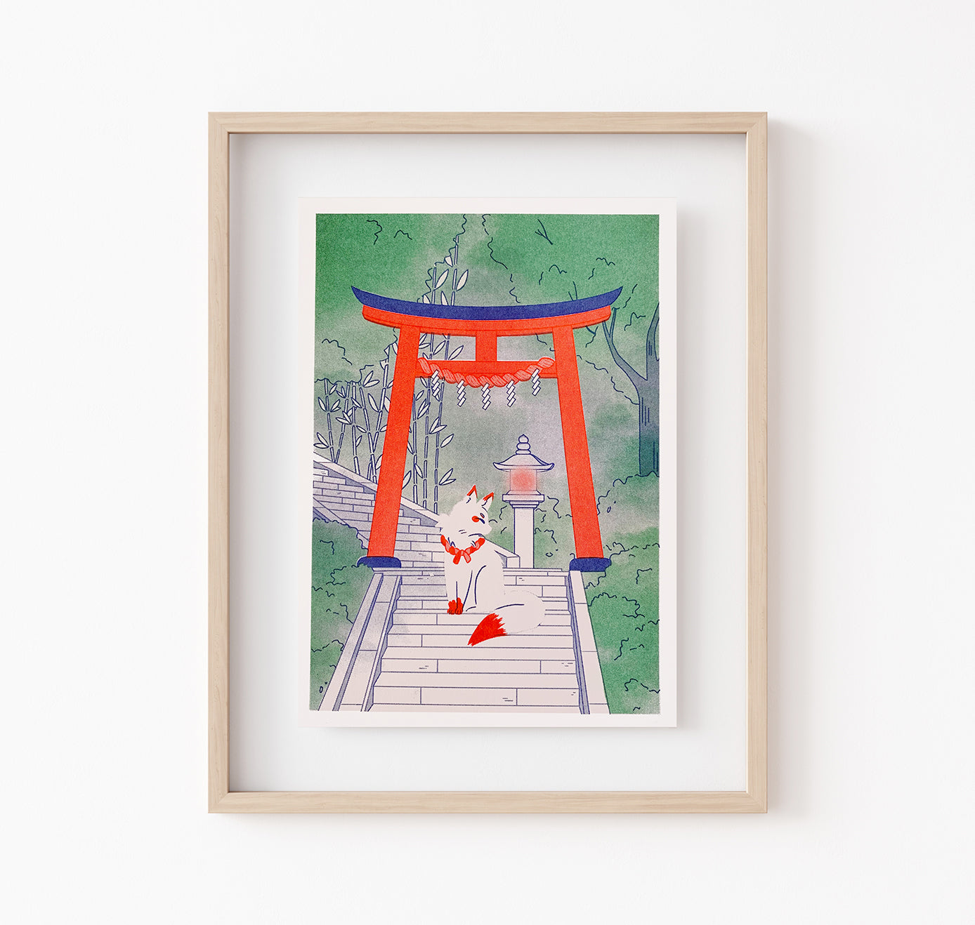 Laura LOW - Plakat "Kitsune Tori" (5 Stück)