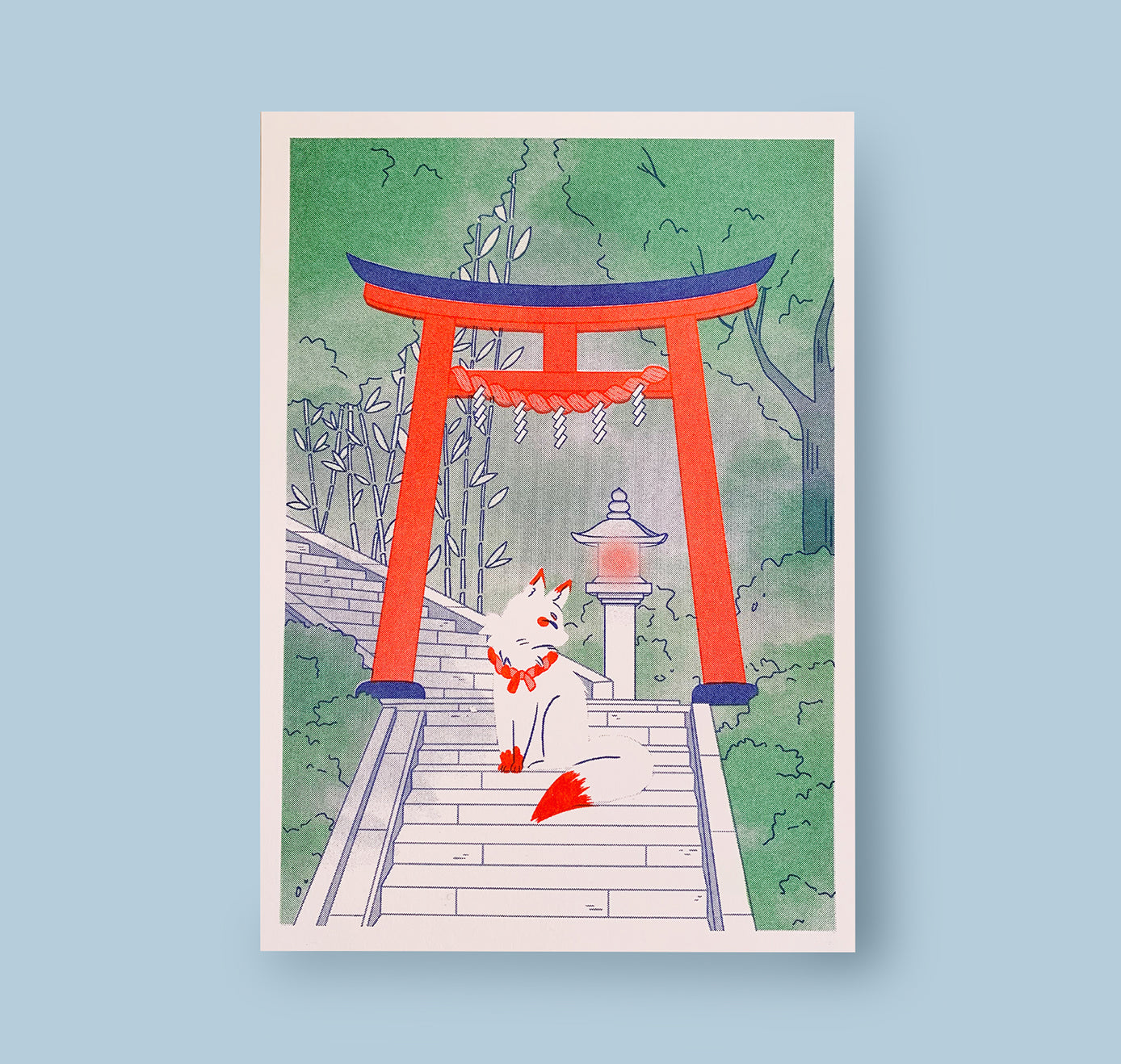 Laura LOW - Plakat "Kitsune Tori" (5 Stück)