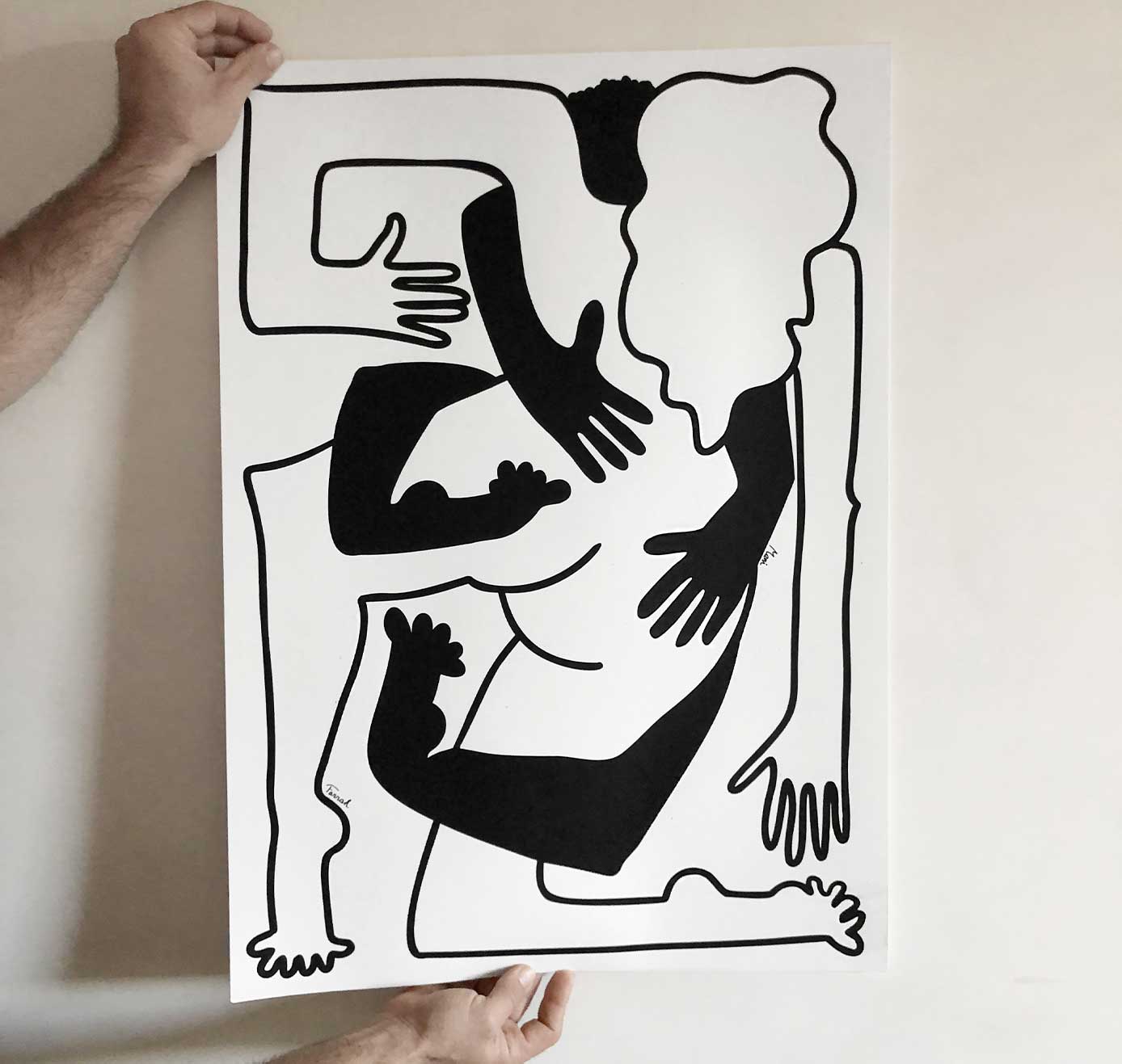 WOW! - Plakat "MANI AND FARRAH" (1 Stück)