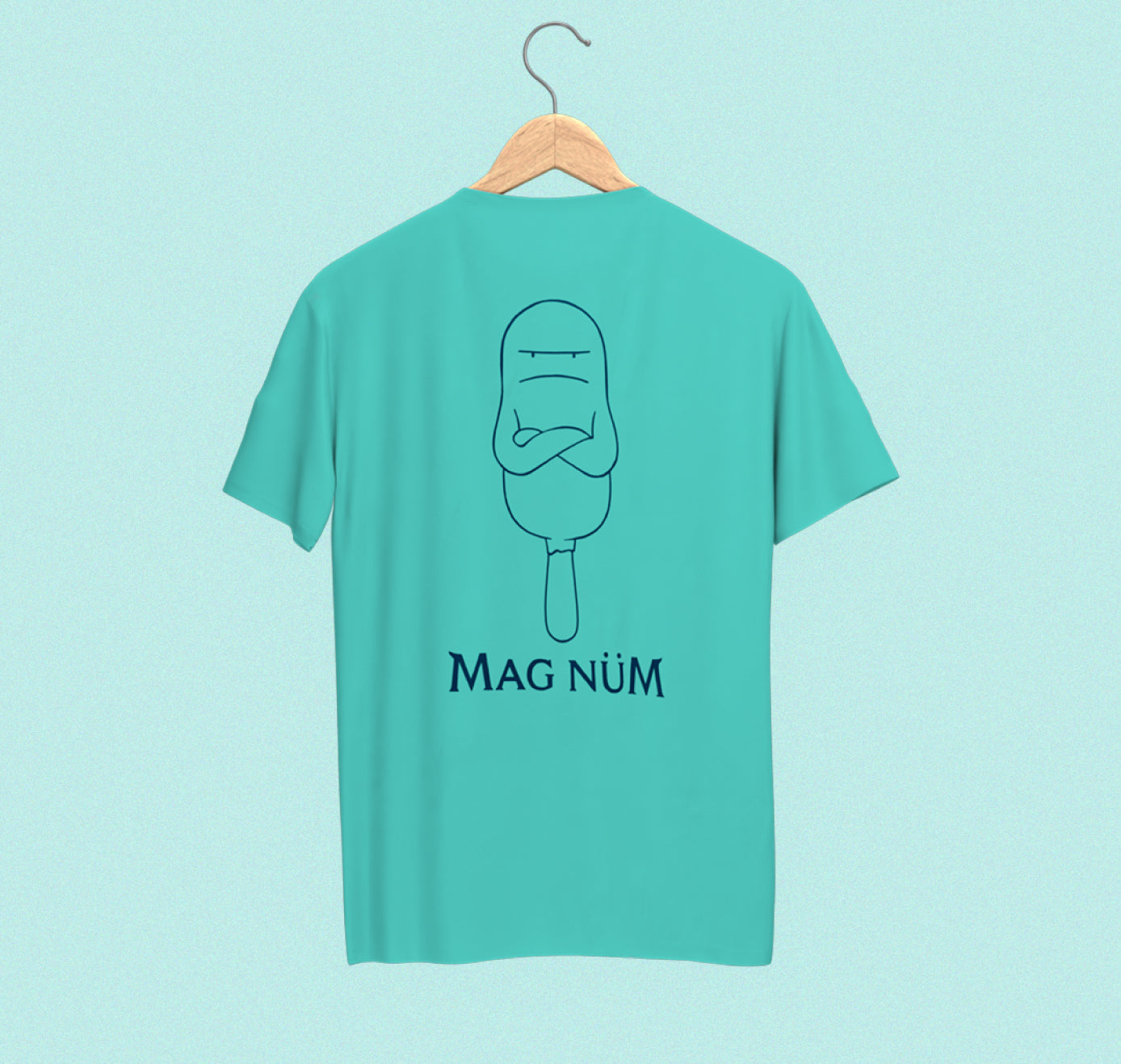 Olivier Samter - T-Shirt "Mag Nüm" (pool) (Set)