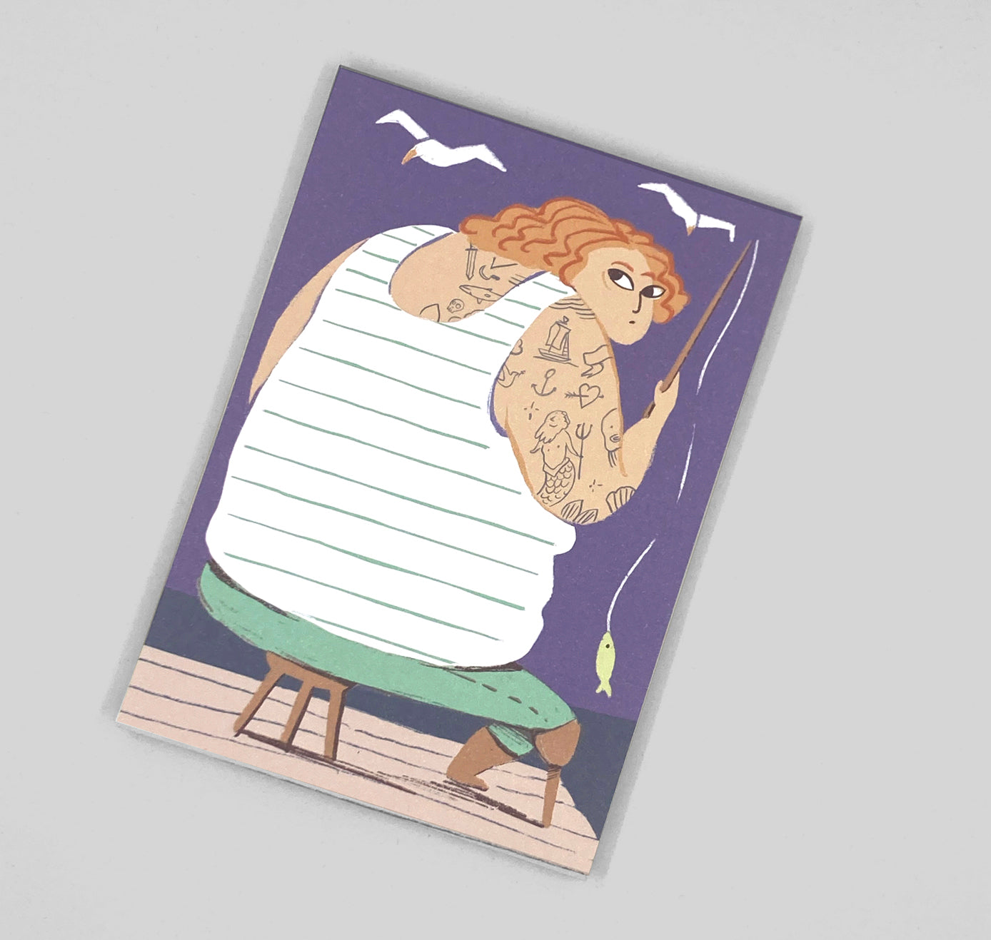 Rina Jost - Notizblock A6 "Matrosin" (10 Stück)