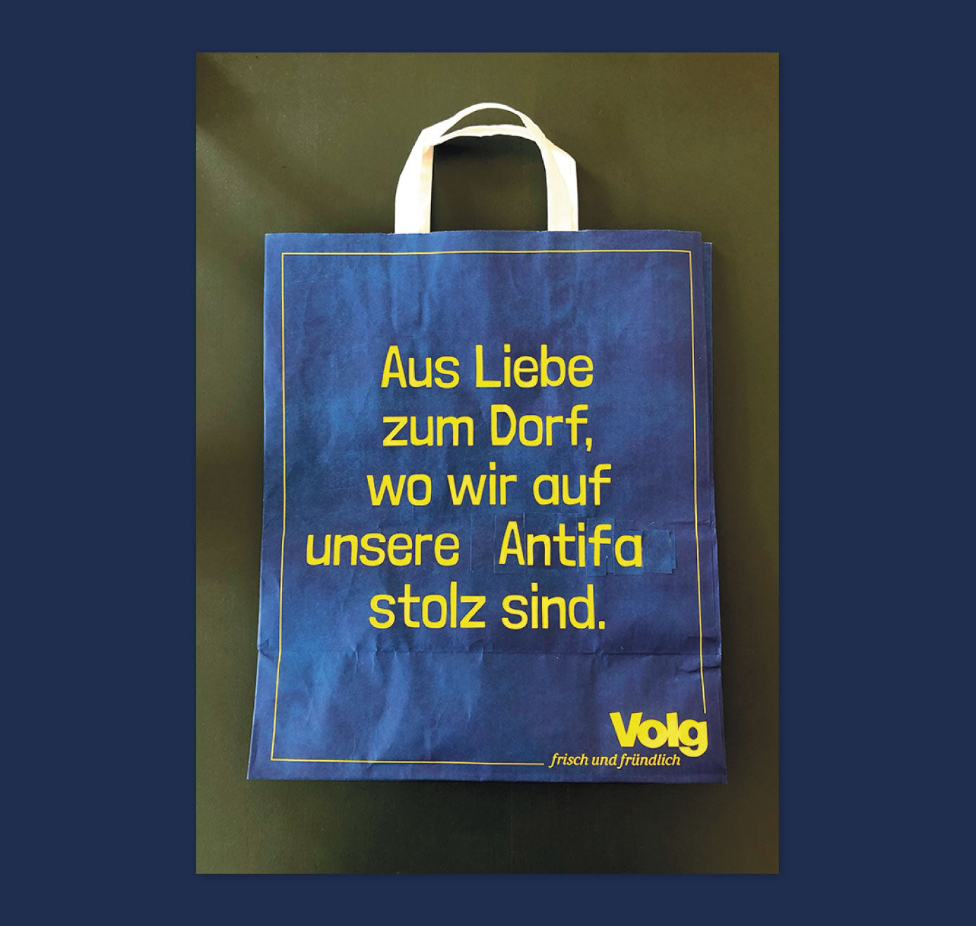 Olivier Samter - Postkarte "Antifa" (5 Stück)