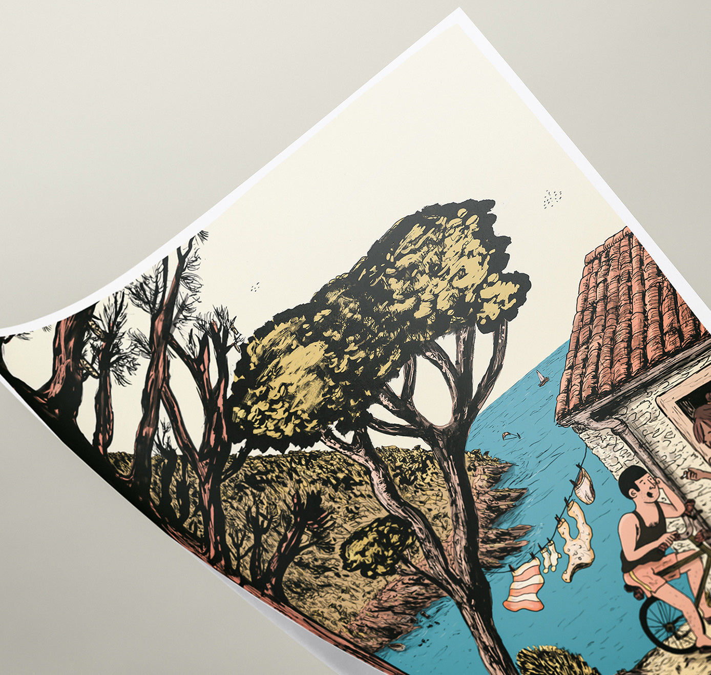 Hyperraumverlag - Plakat "Summer" A2 (5 Stück)