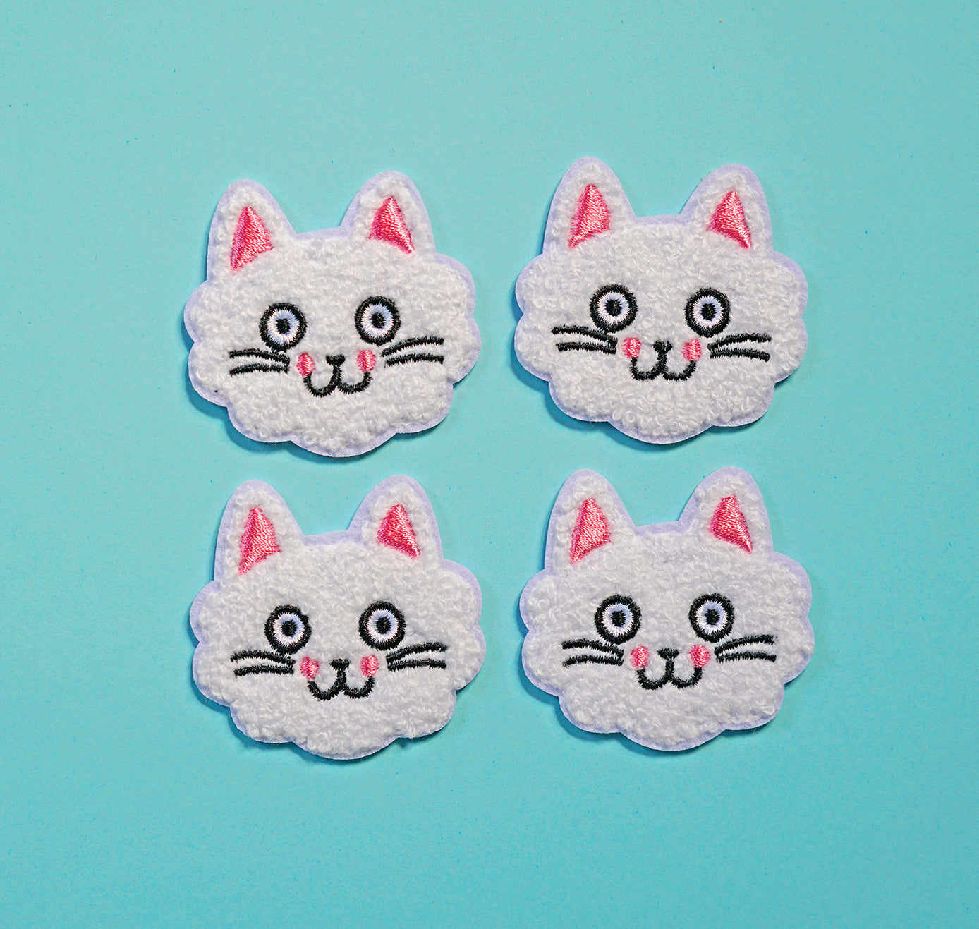 PAPAPATCH - Patch "Flauschige Katze" (5 Stück)