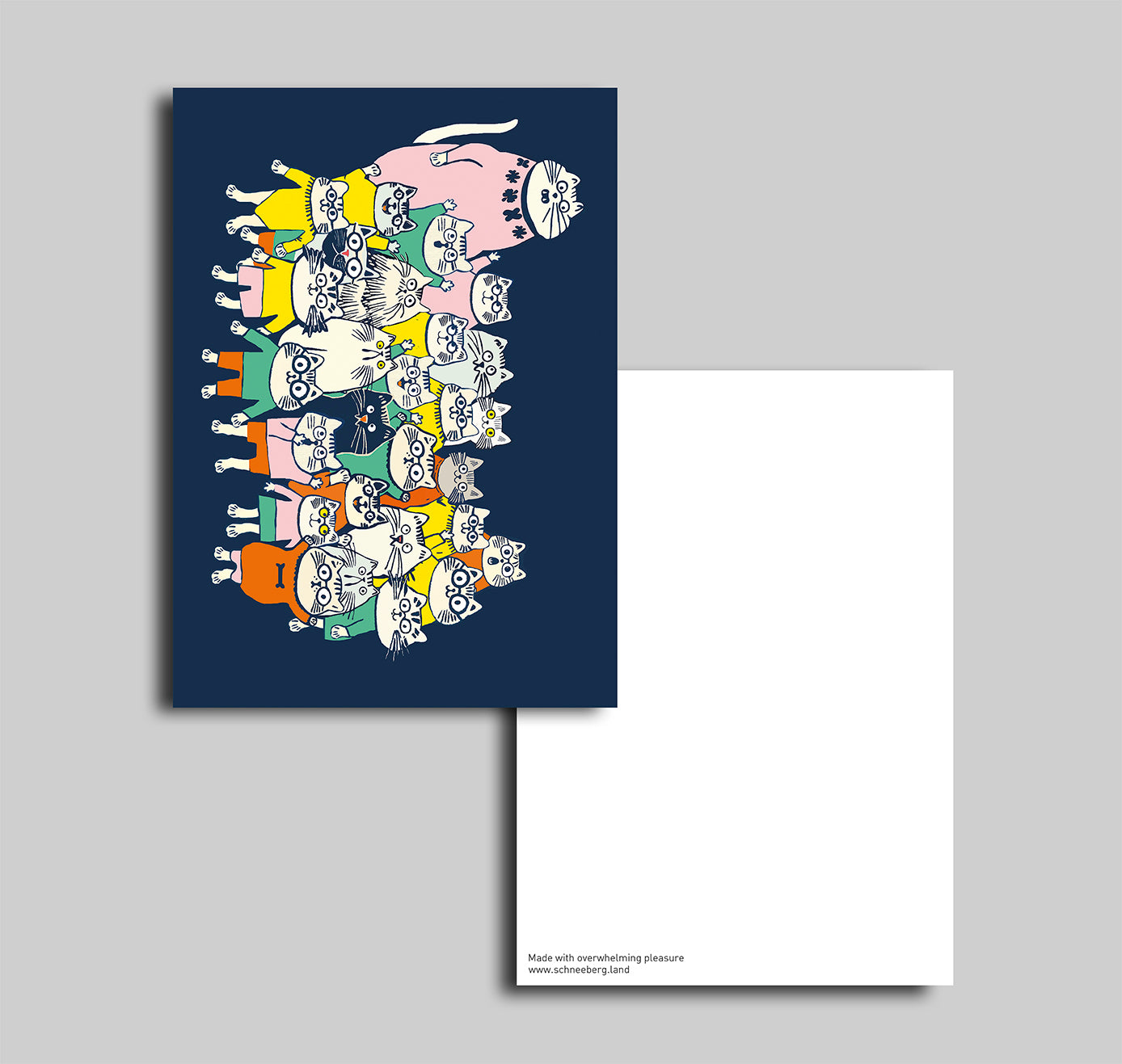 Anna-Lisa Schneeberger - Postkarte "Classe Buesi" (5 Stück)
