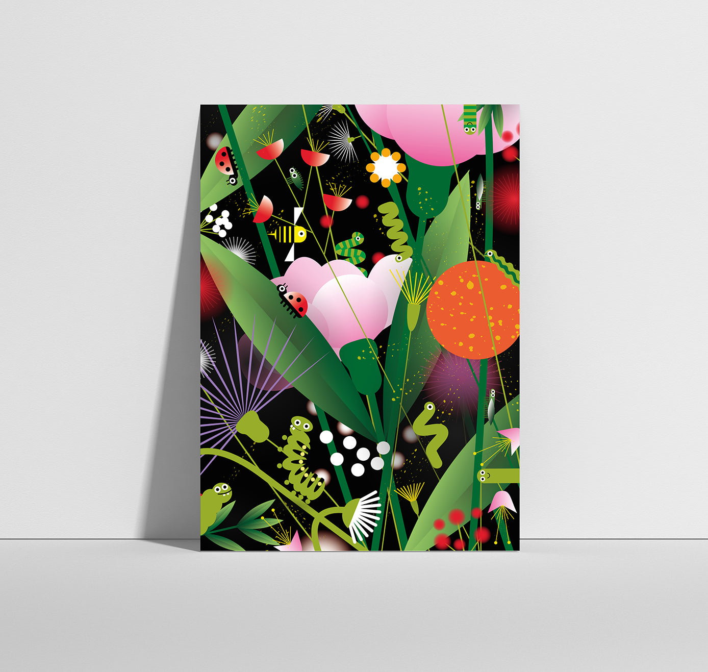 Anna-Lisa Schneeberger - Postkarte "Blumen II" (5 Stück)