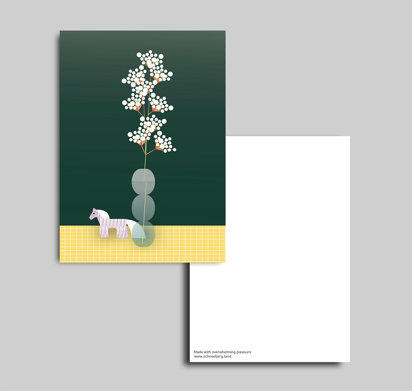 Anna-Lisa Schneeberger - Postkarte "Blumenstrauss November" (5 Stück)