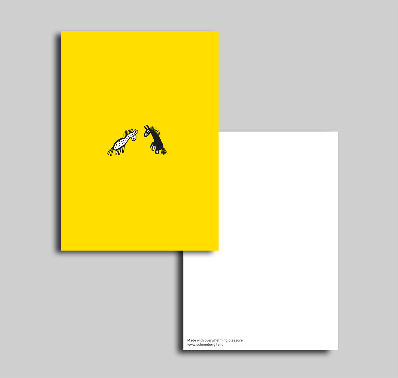 Anna-Lisa Schneeberger - Postkarte "Hello Friend" (5 Stück)