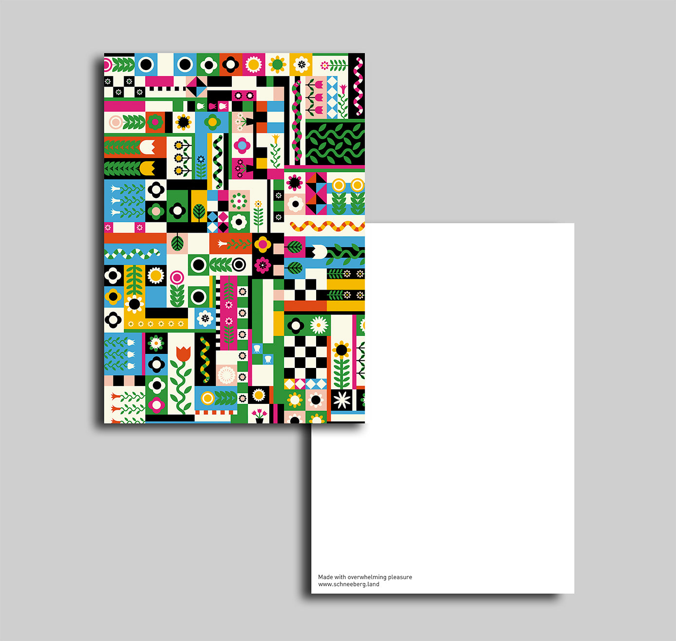 Anna-Lisa Schneeberger - Postkarte "Pattern 3" (5 Stück)