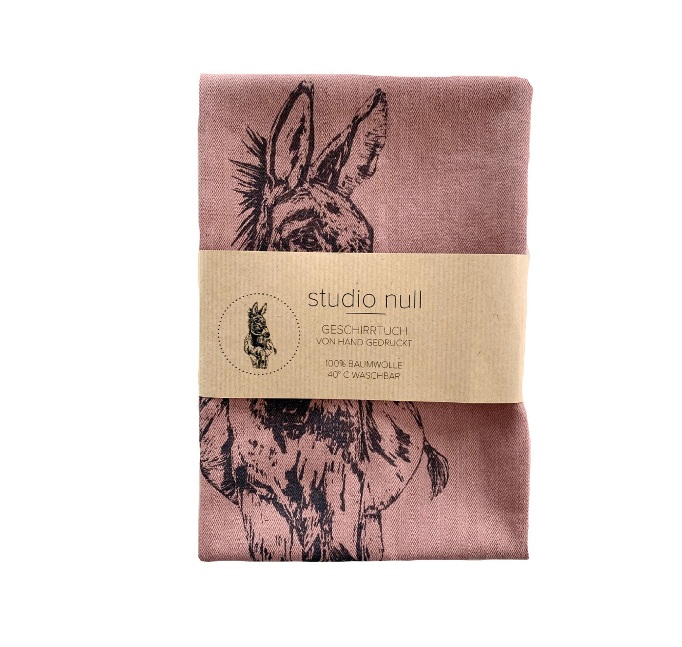Studio Null - Geschirrtuch "Esel" (5 Stück)