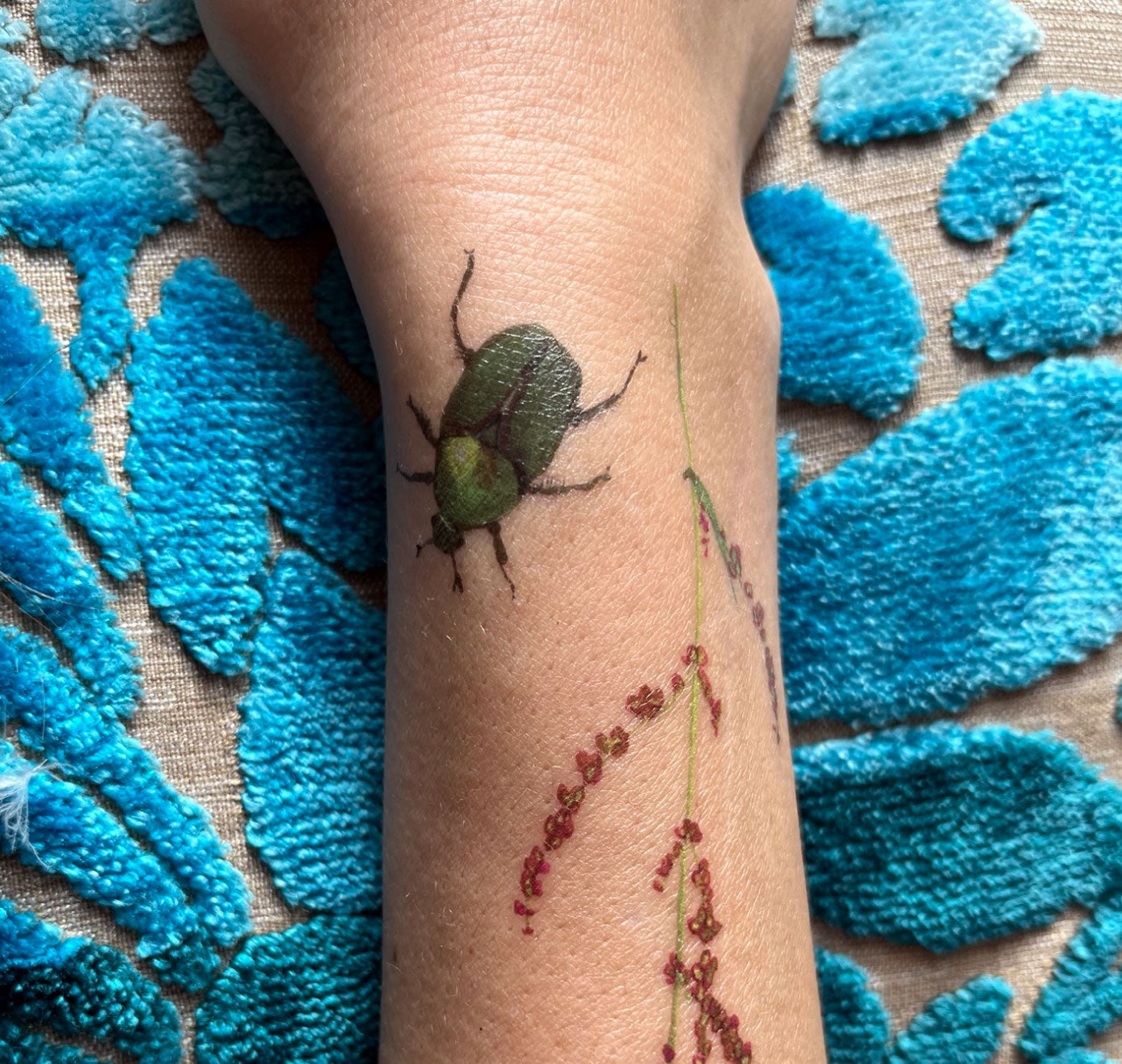 Valerie Lipscher - Temporär Tattoo-Serie Swiss Garden "Nucleo Vairano" (5 Stück)