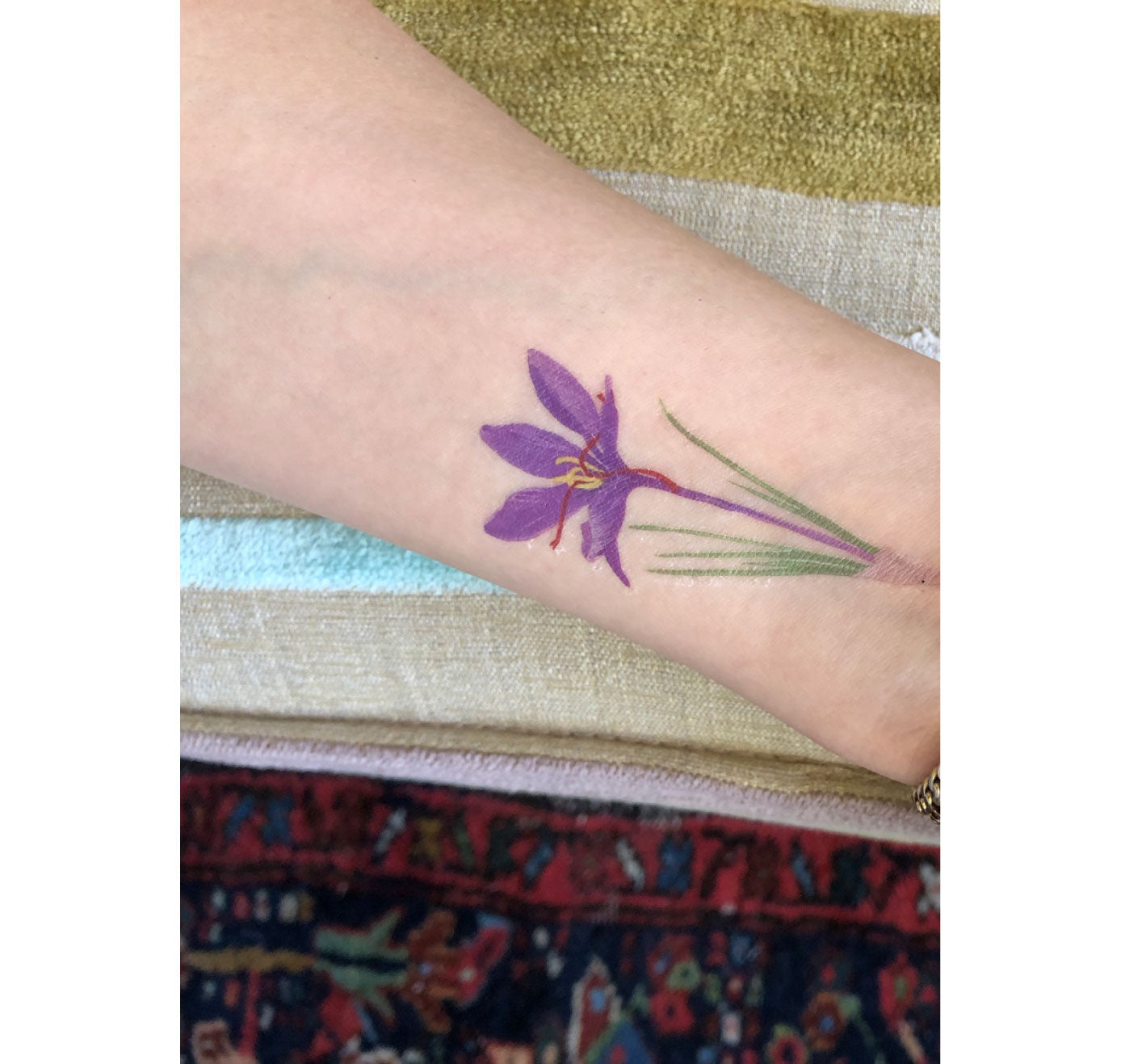 Valerie Lipscher - Temporär Tattoo-Serie Swiss Garden "Spittelgass" (5 Stück)