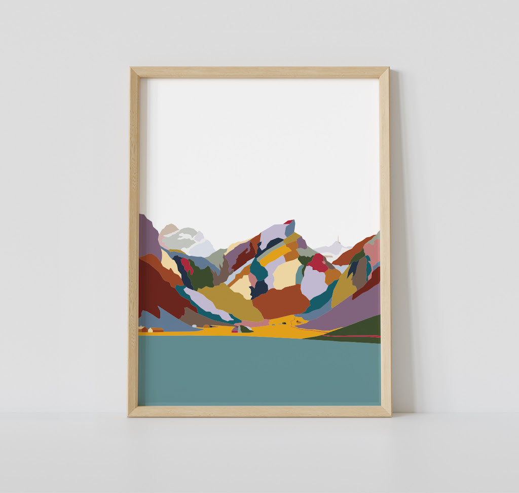 atelier gianna - Plakat "Seealpsee" (5 Stück)