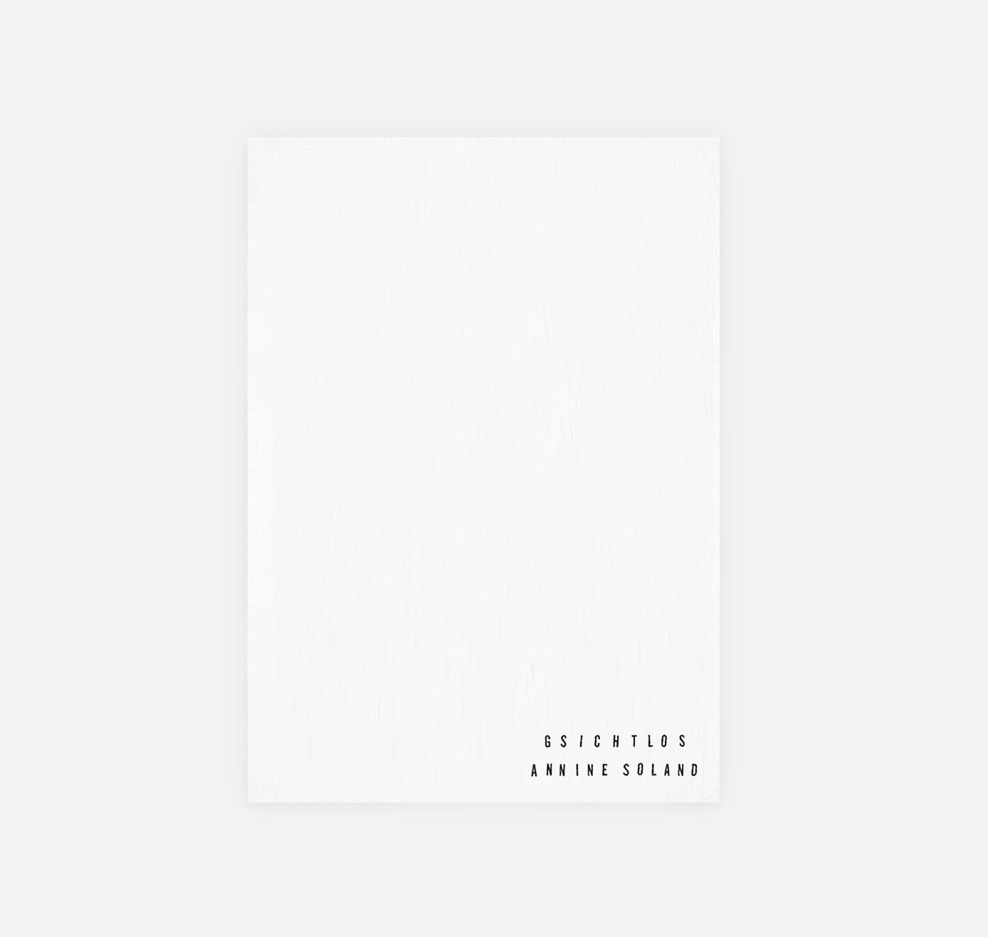 gsichtlos - Postkarte "Frohe Grüsse" (10 Stück)