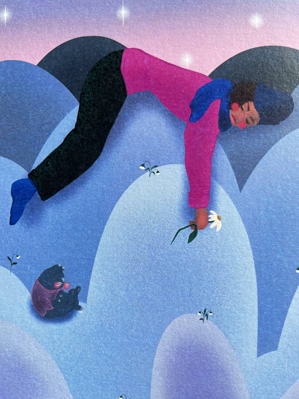 arion illustriert - Karte "Sleepy" (5 Stück)