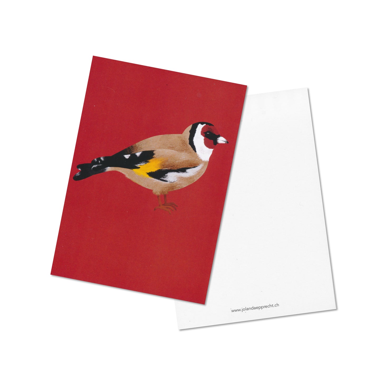 Jolanda Epprecht - Postkarte "Distelfink" (5 Stück)
