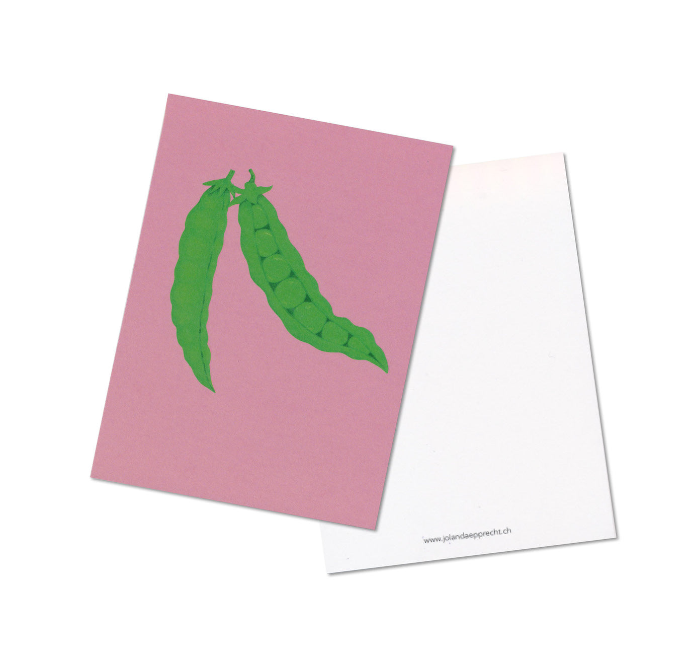 Jolanda Epprecht - Postkarte "Erbsen" (5 Stück)