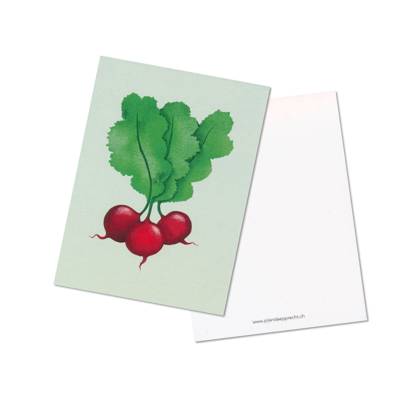 Jolanda Epprecht - Postkarte "Radiesli" (5 Stück)