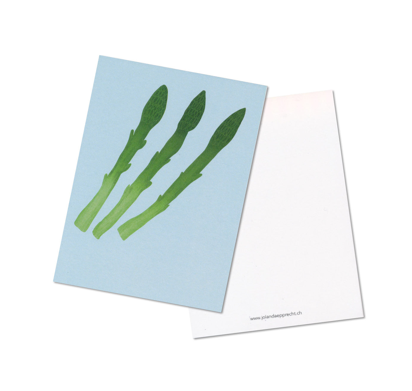 Jolanda Epprecht - Postkarte "Spargel" (5 Stück)