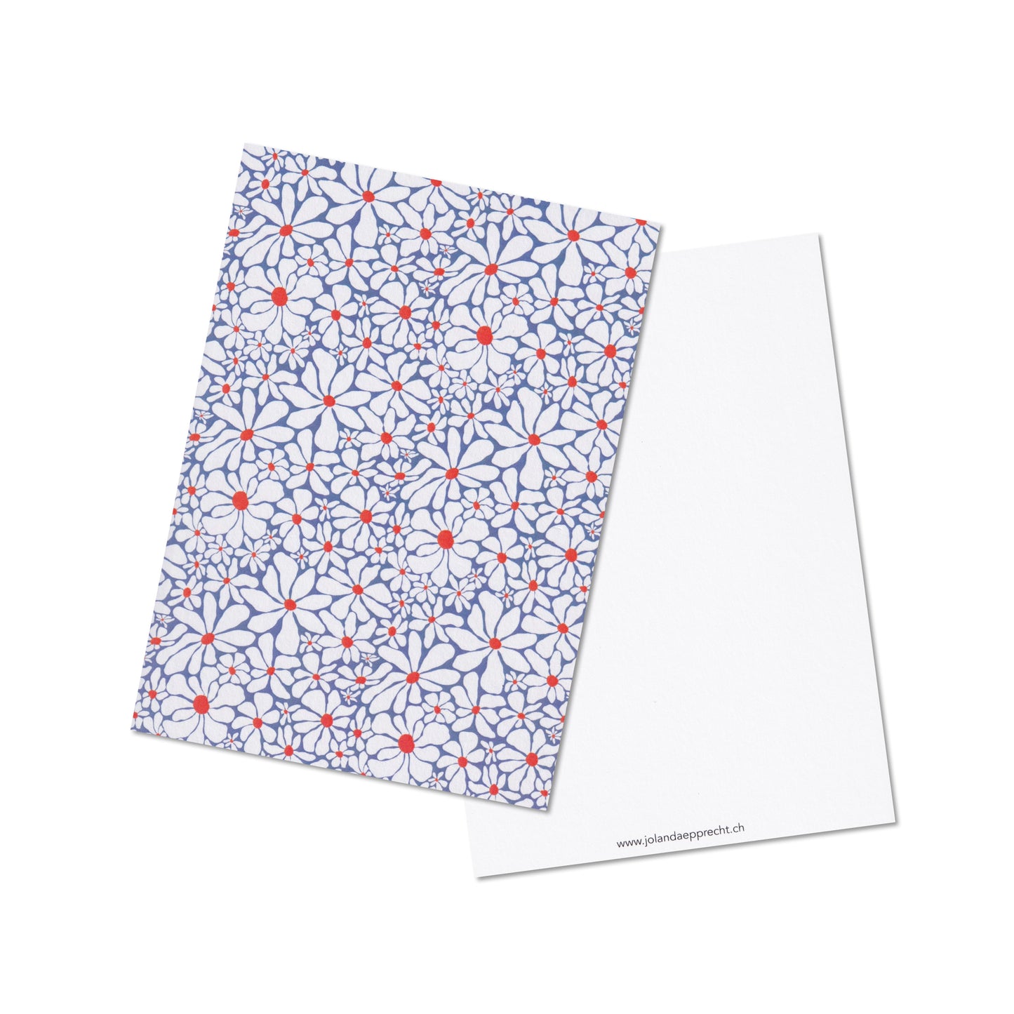 Jolanda Epprecht - Postkarte "Blumenmuster 2" (5 Stück)