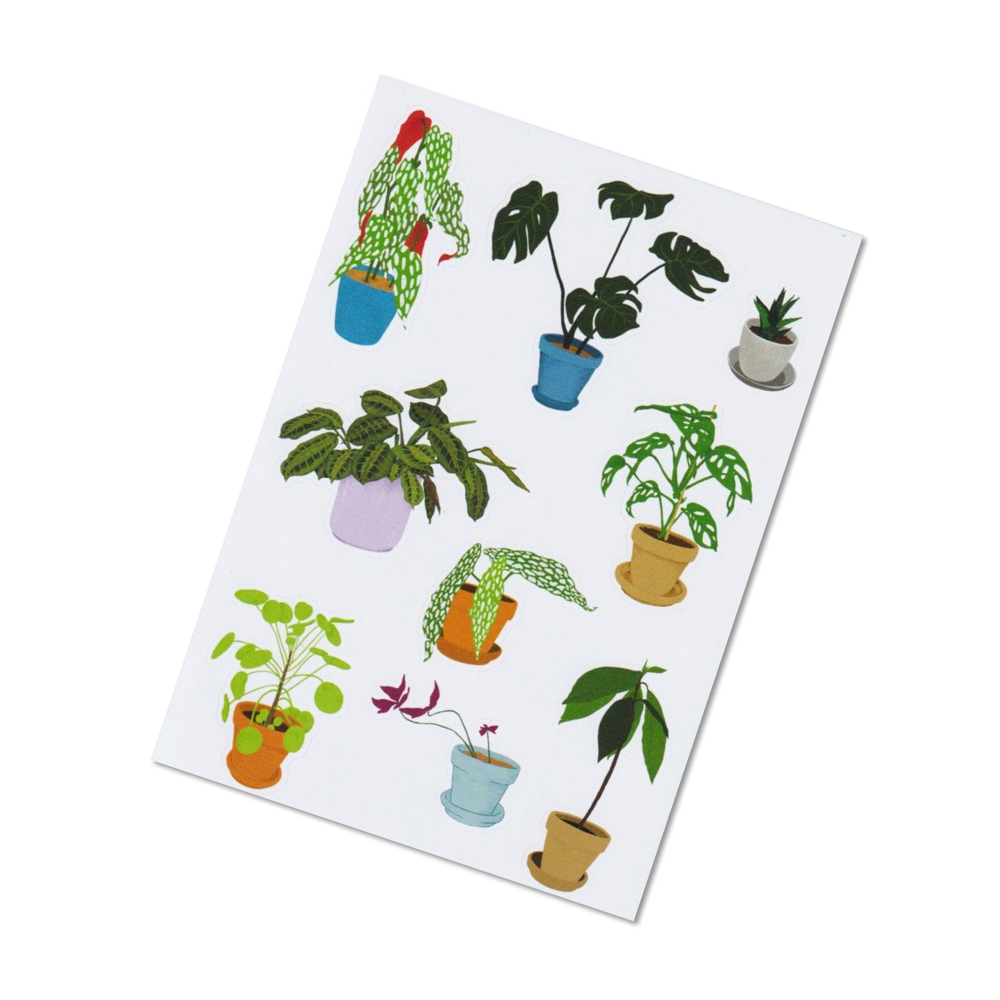 Jolanda Epprecht - Stickersheet "Zimmerpflanzen" (5 Stück)