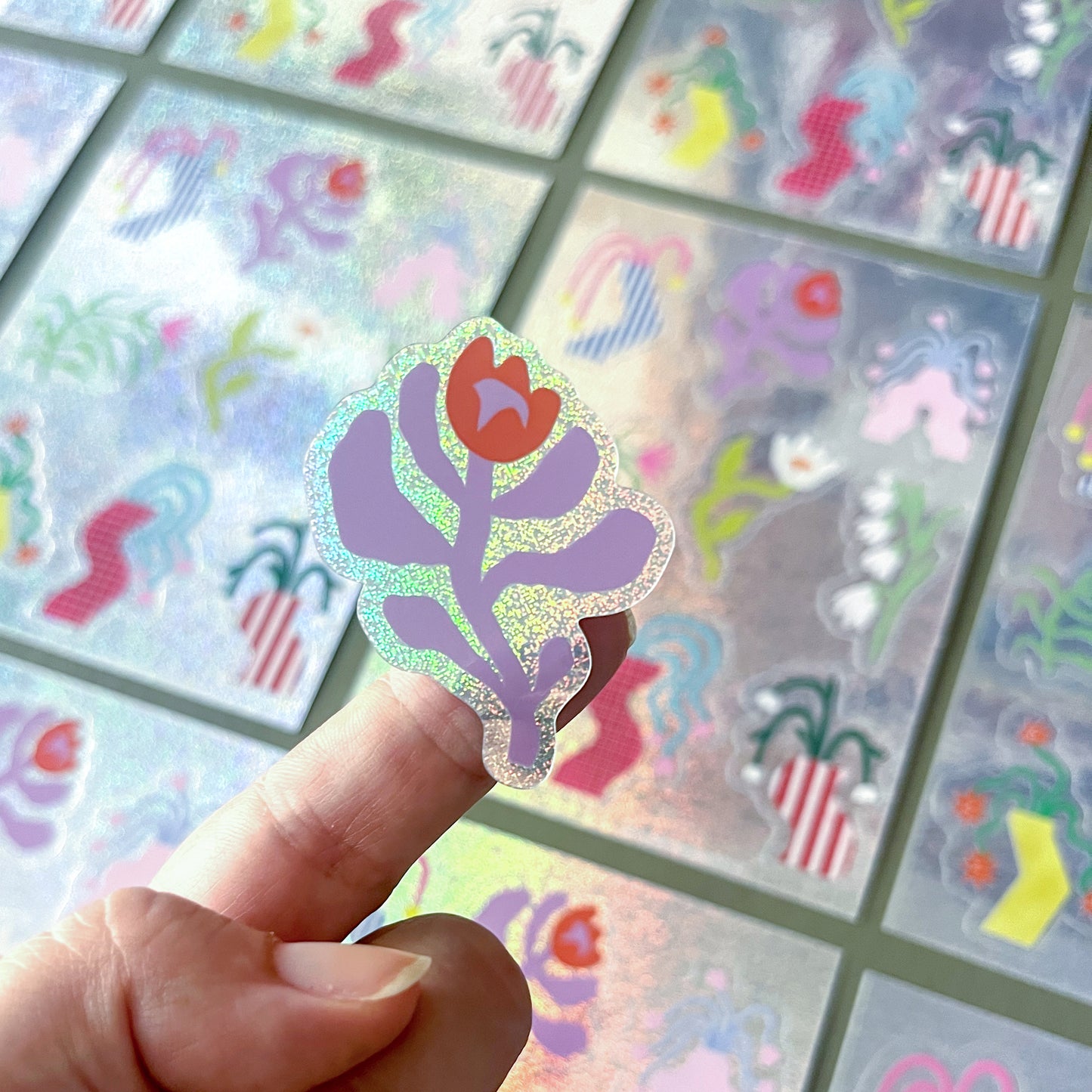 Jolanda Epprecht - Pixiedust Stickersheet „Vasen“ (5 Stück)