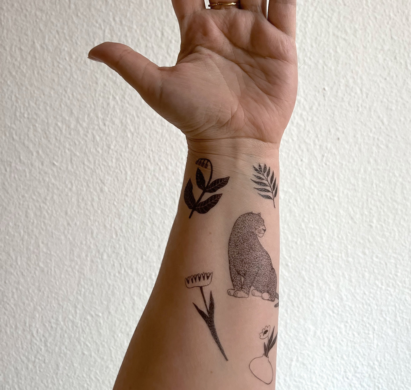 Jolanda Epprecht - Temporäre Tattoos "Schwarz & Weiss" (5 Stück)