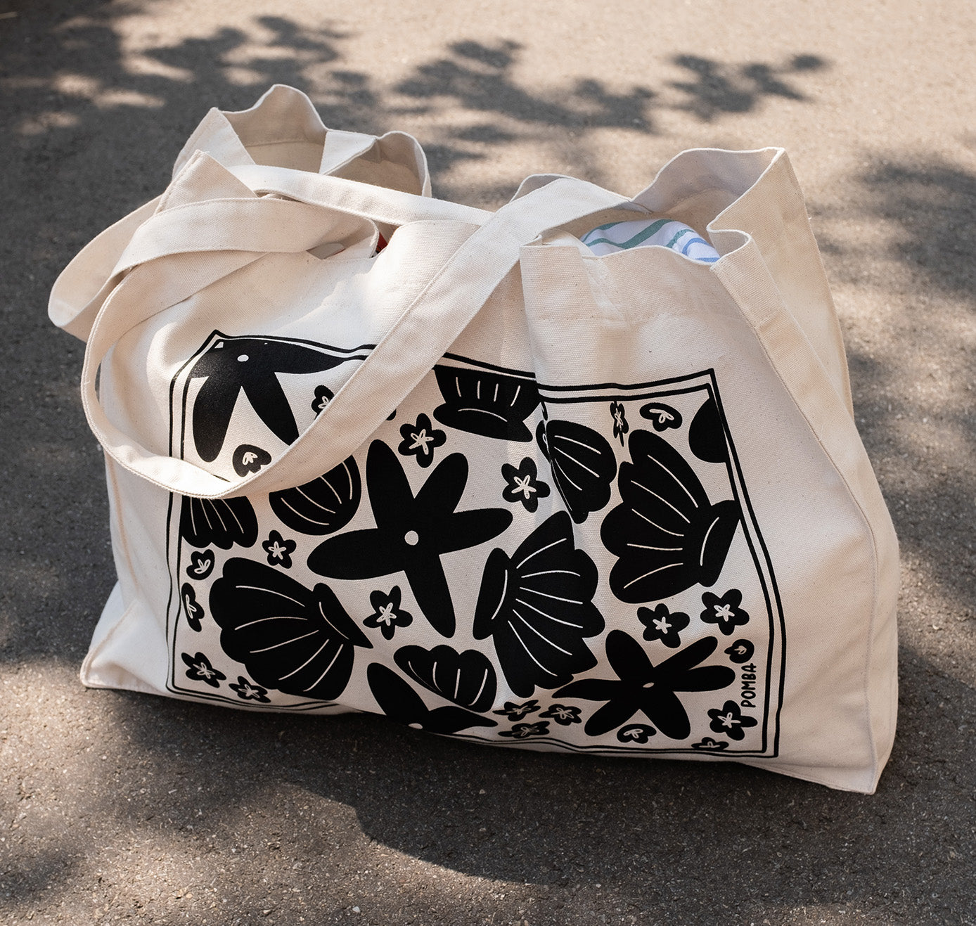 Pomba - Tote Bag "Seashell" (1 Stück)