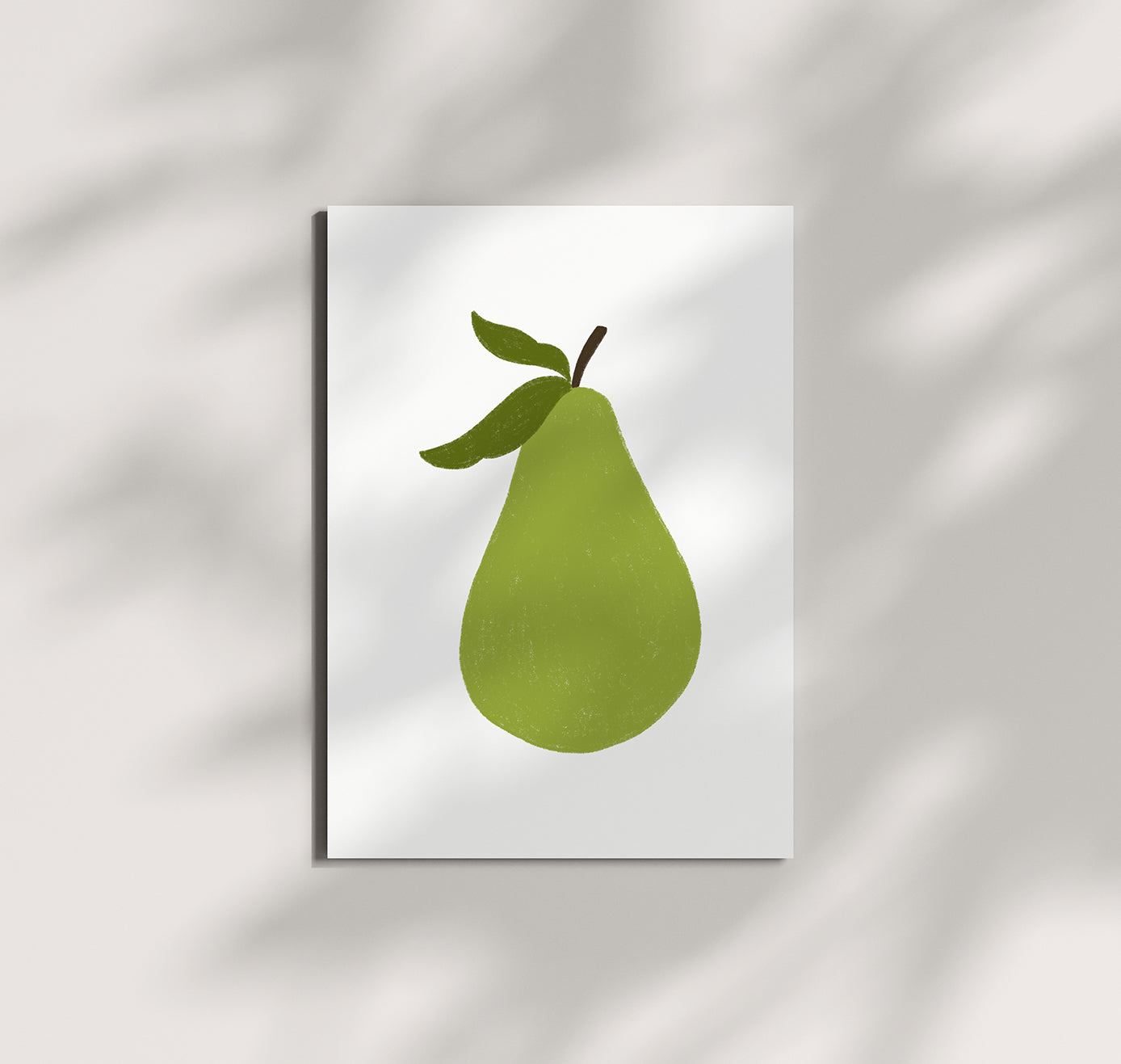 Pomba - Postkarte "Birne" (10 Stück)