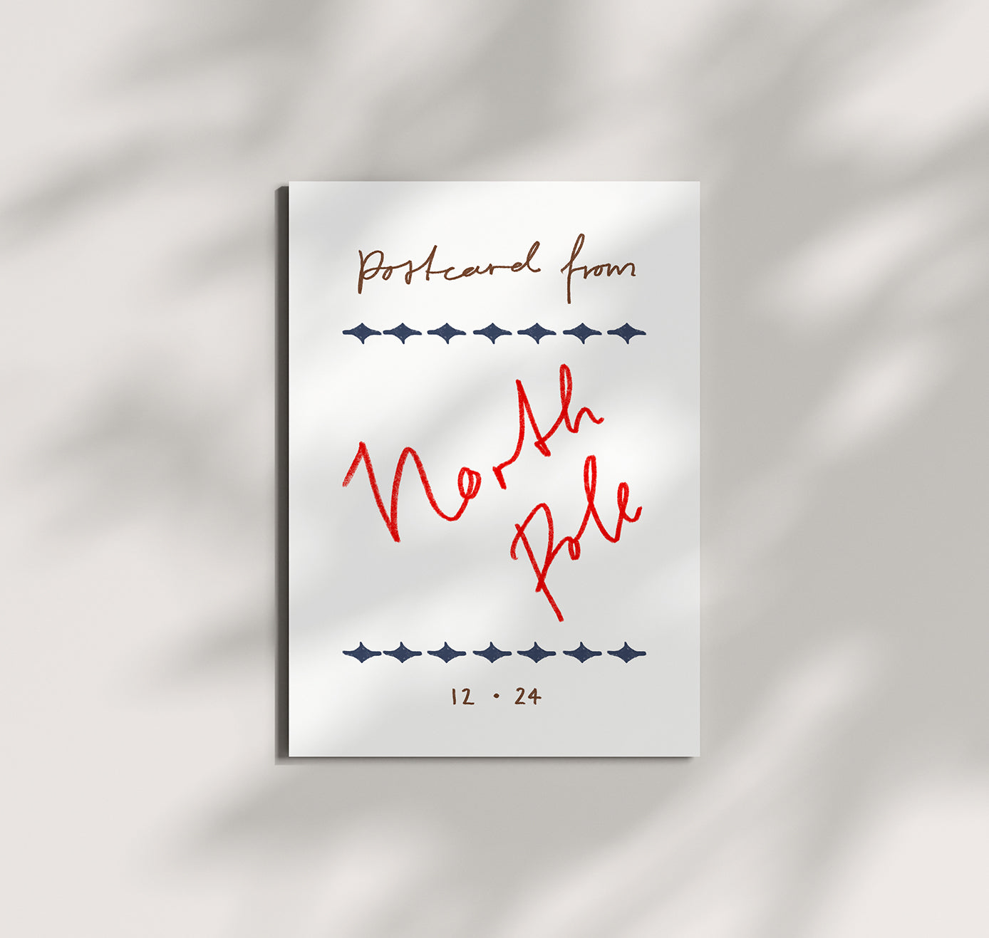 Pomba - Grusskarte "Northpole" (10 Stück) VORBESTELLUNG