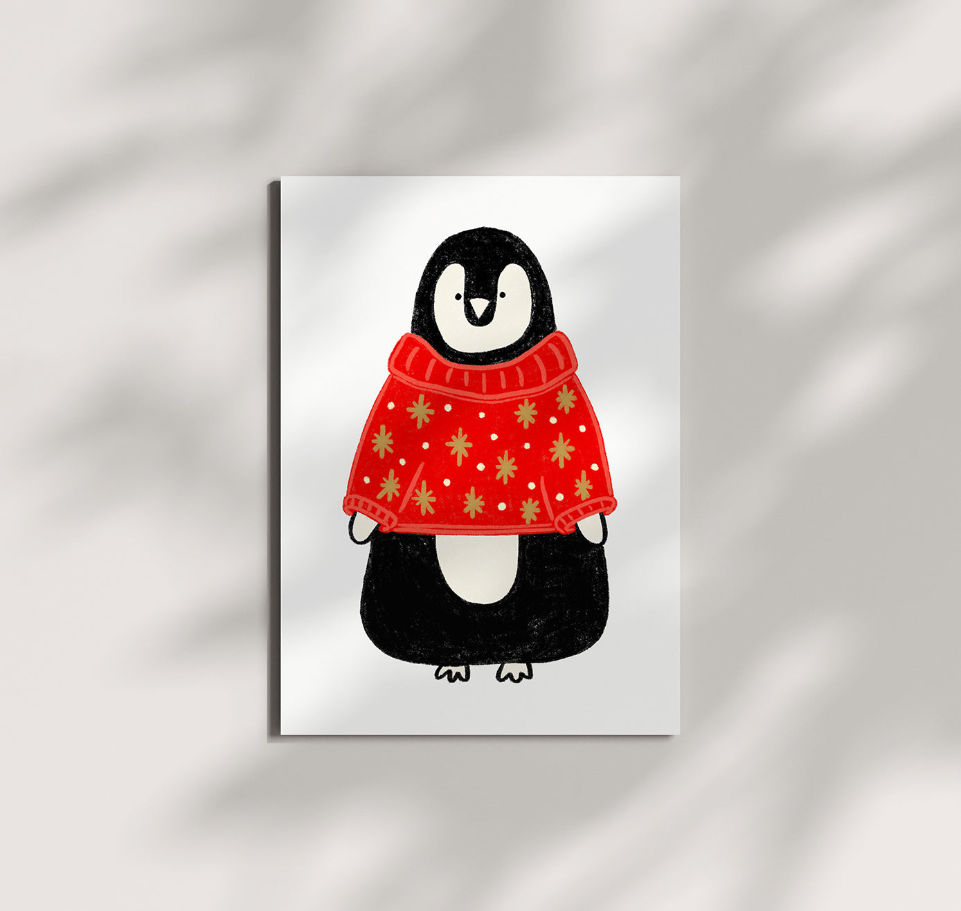 Pomba - Postkarte "Winterpingu" (10 Stück) VORBESTELLUNG