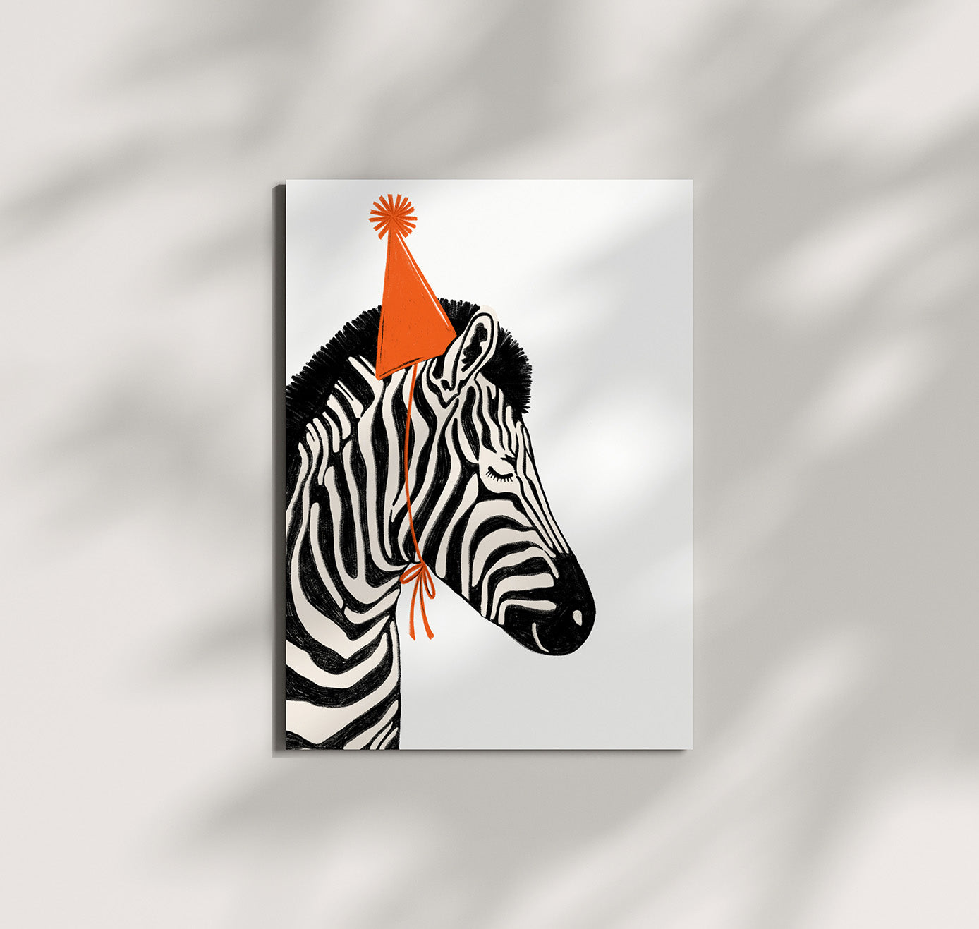 Pomba - Postkarte "Zebra" (10 Stück)