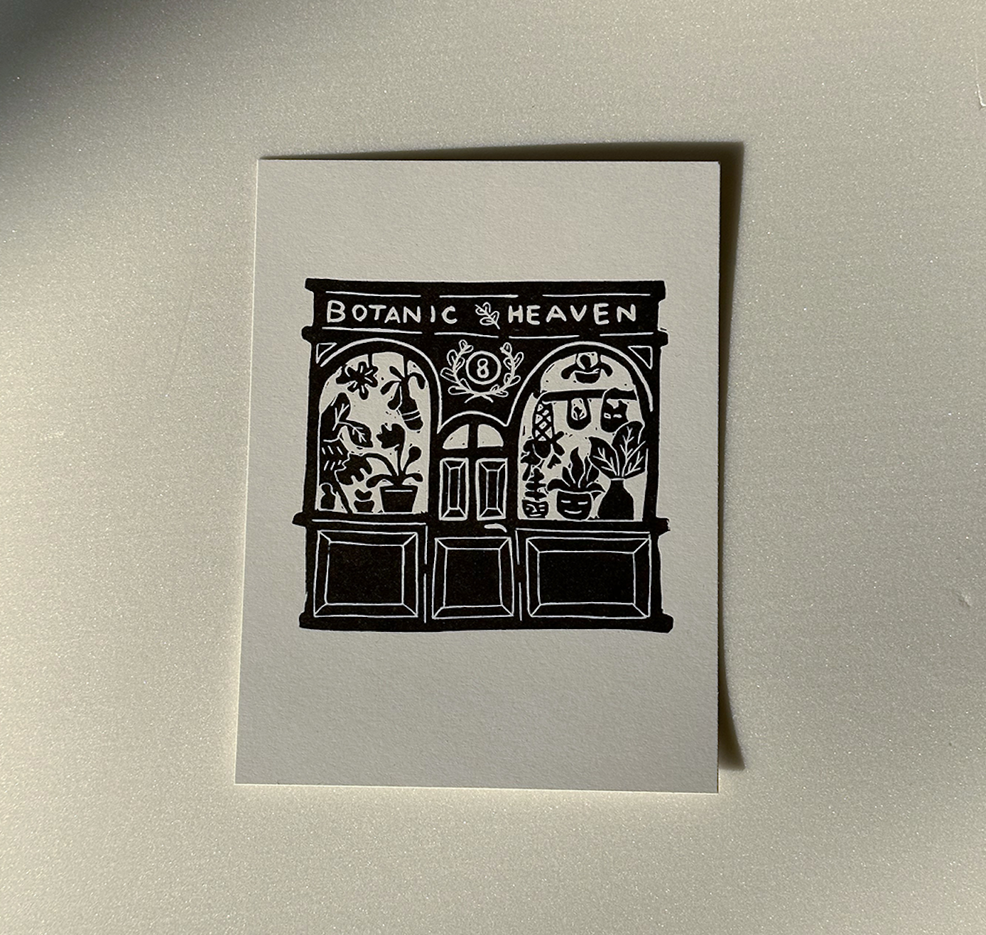 Talinolou - Postkarte "Flowershop" (10 Stück)