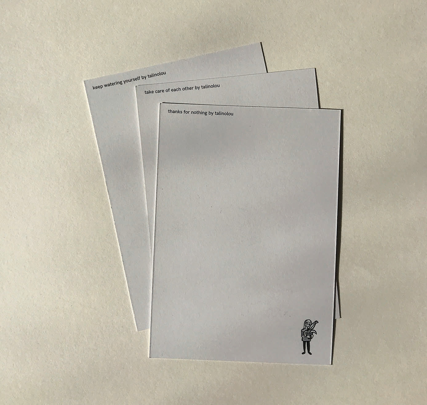 Talinolou - Postkartenset "Talinolou" (5 Stück)