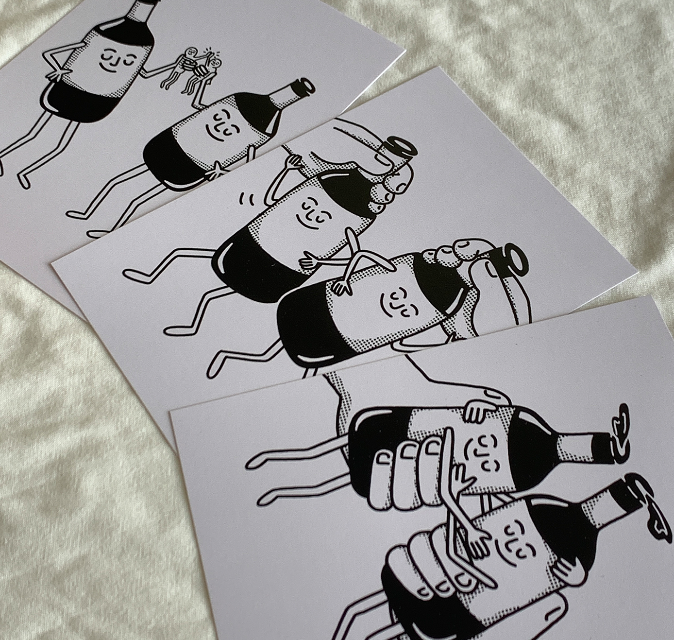 Talinolou - Postkartenset "Cheers" (5 Stück)